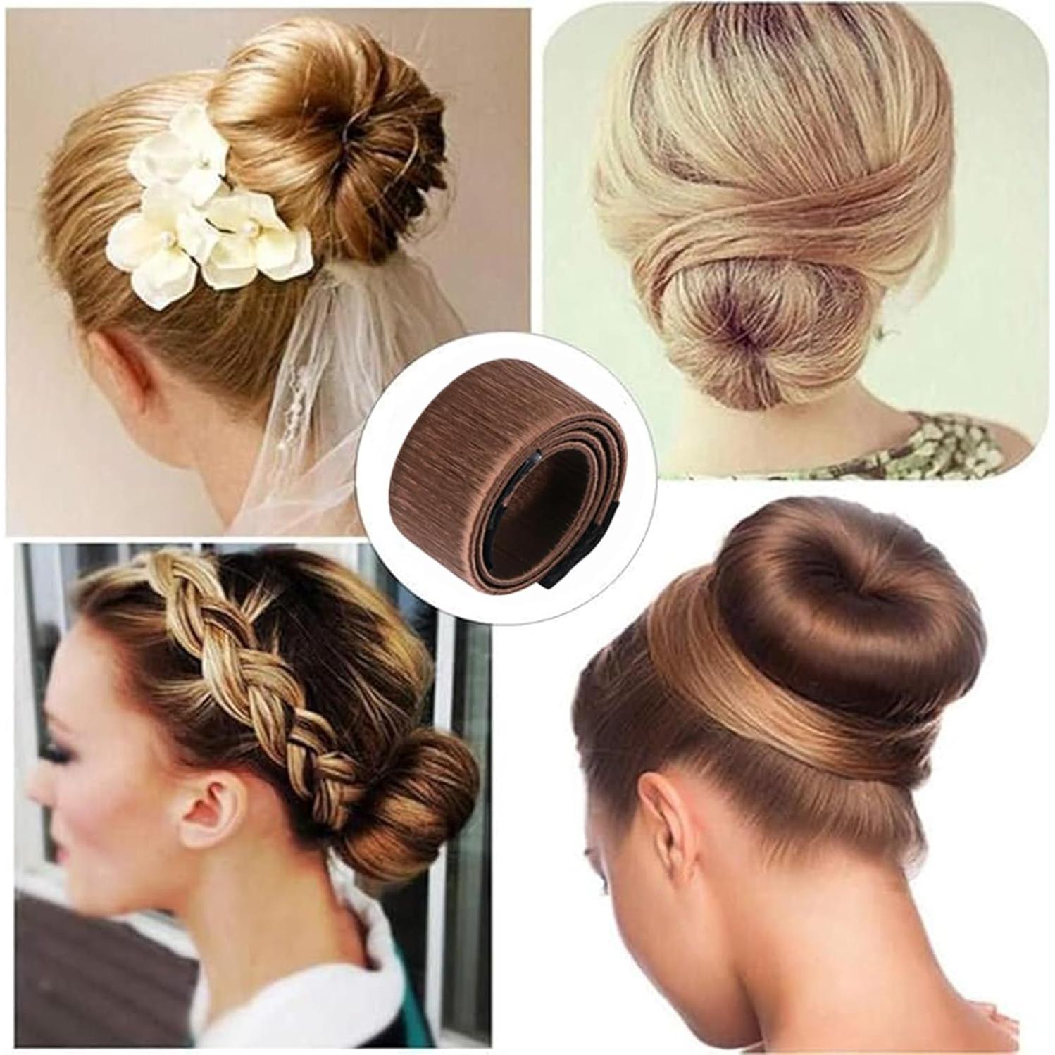 4 Accesorios para Cabello Donut FORESRUM - Hacedor de Moño
