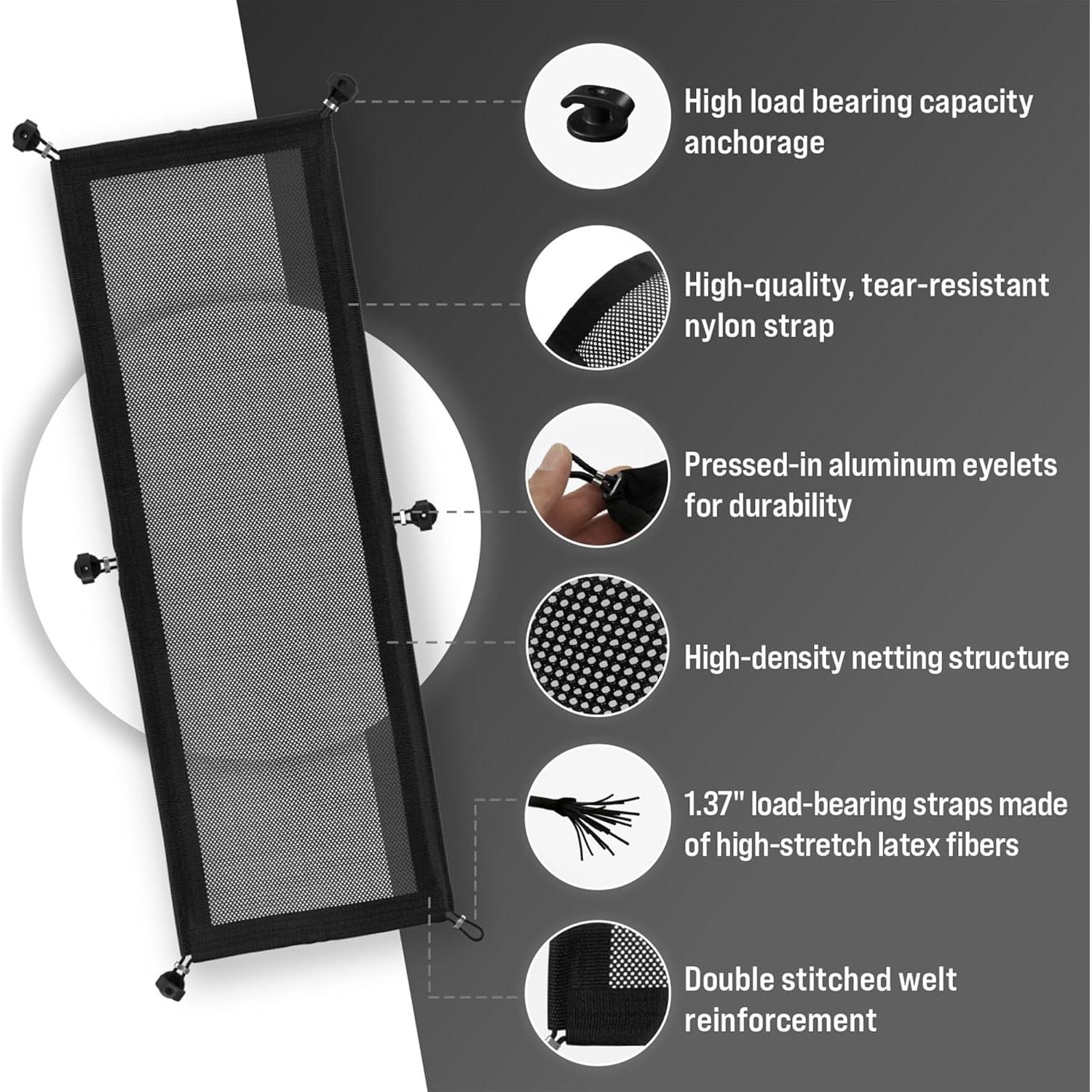 Bandeja de gestión de cables Ultimate Setup 63.5x24 cm