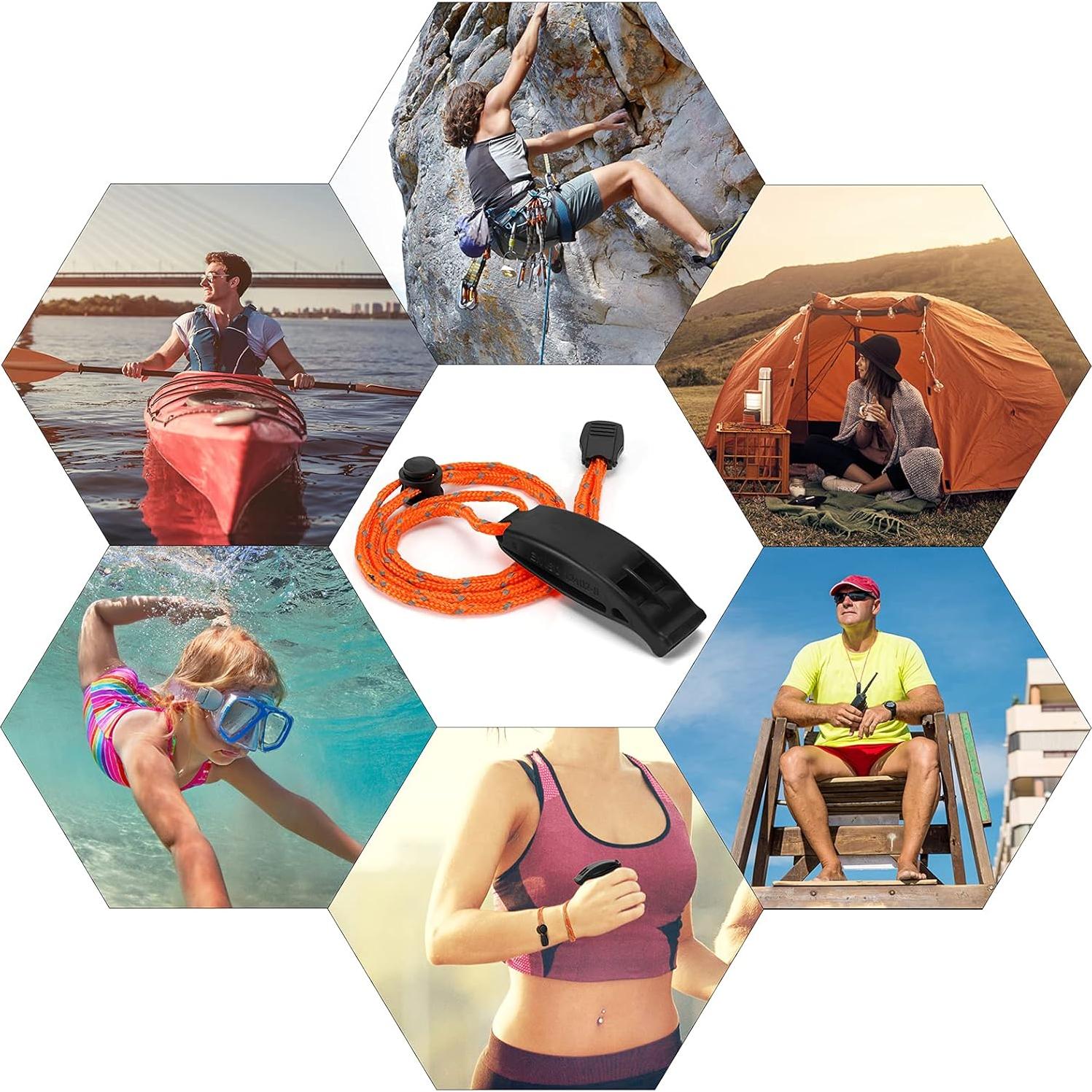 Silbato de Emergencia Hipat Flotante 120 dB para Navegación