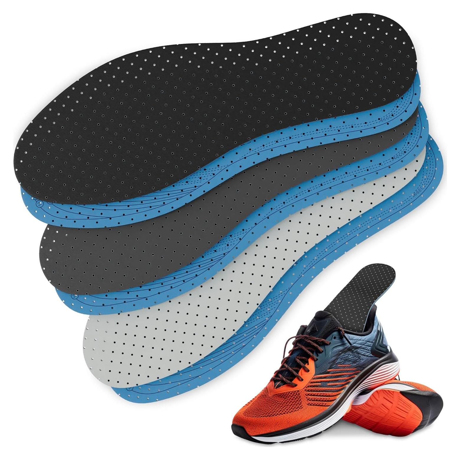 Insertos Universales Ultra Finos para Zapatos - 3 Pares de Lana