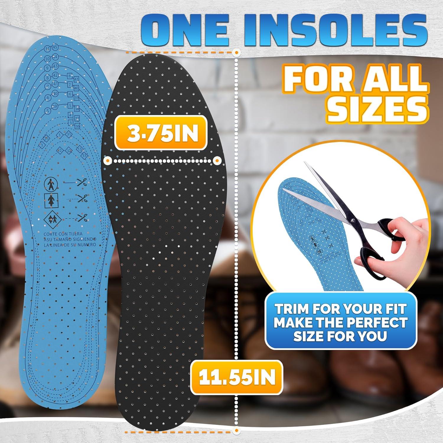 Insertos Universales Ultra Finos para Zapatos - 3 Pares de Lana