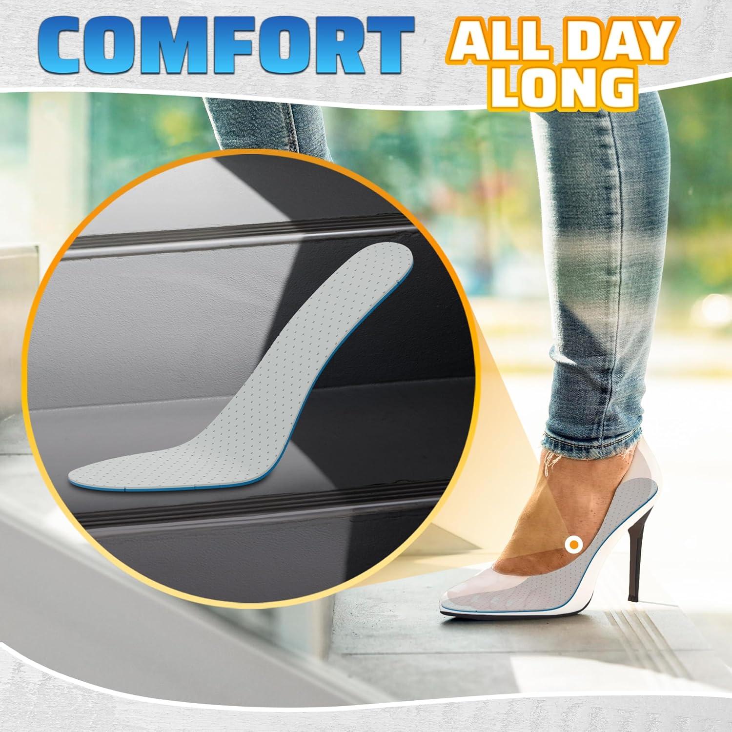 Insertos Universales Ultra Finos para Zapatos - 3 Pares de Lana