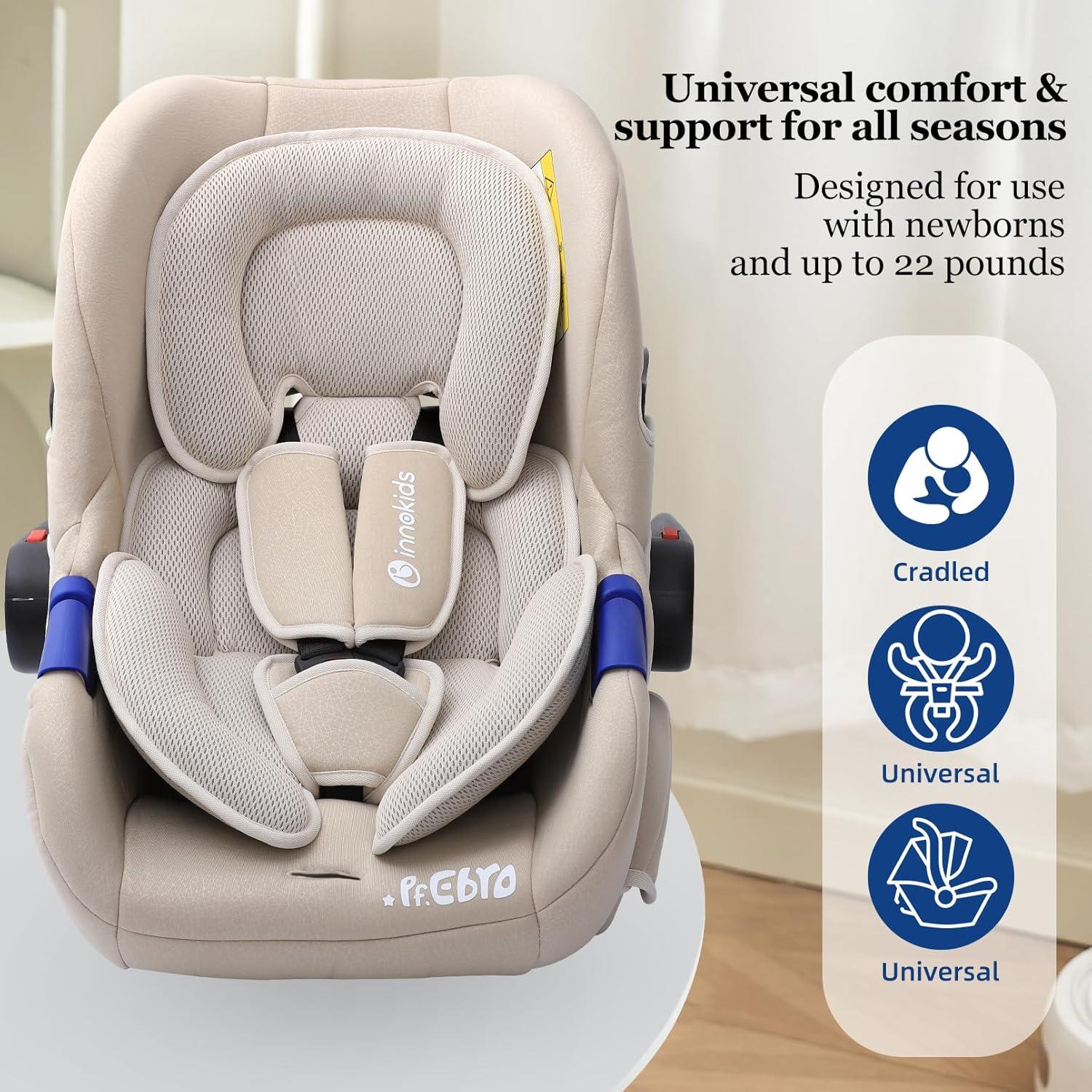 Cojín de Soporte para Cabeza y Cuerpo Innokids Beige