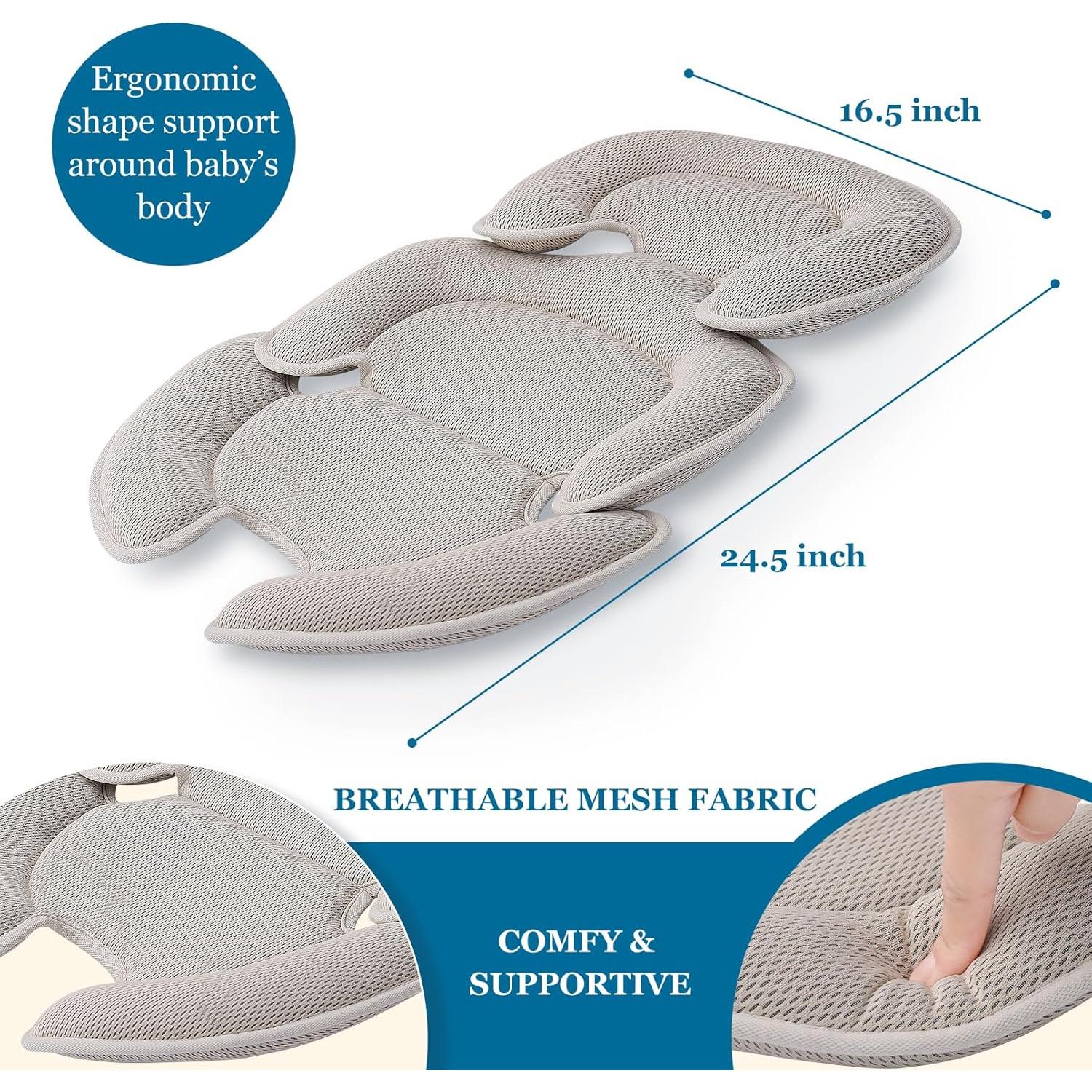 Cojín de Soporte para Cabeza y Cuerpo Innokids Beige