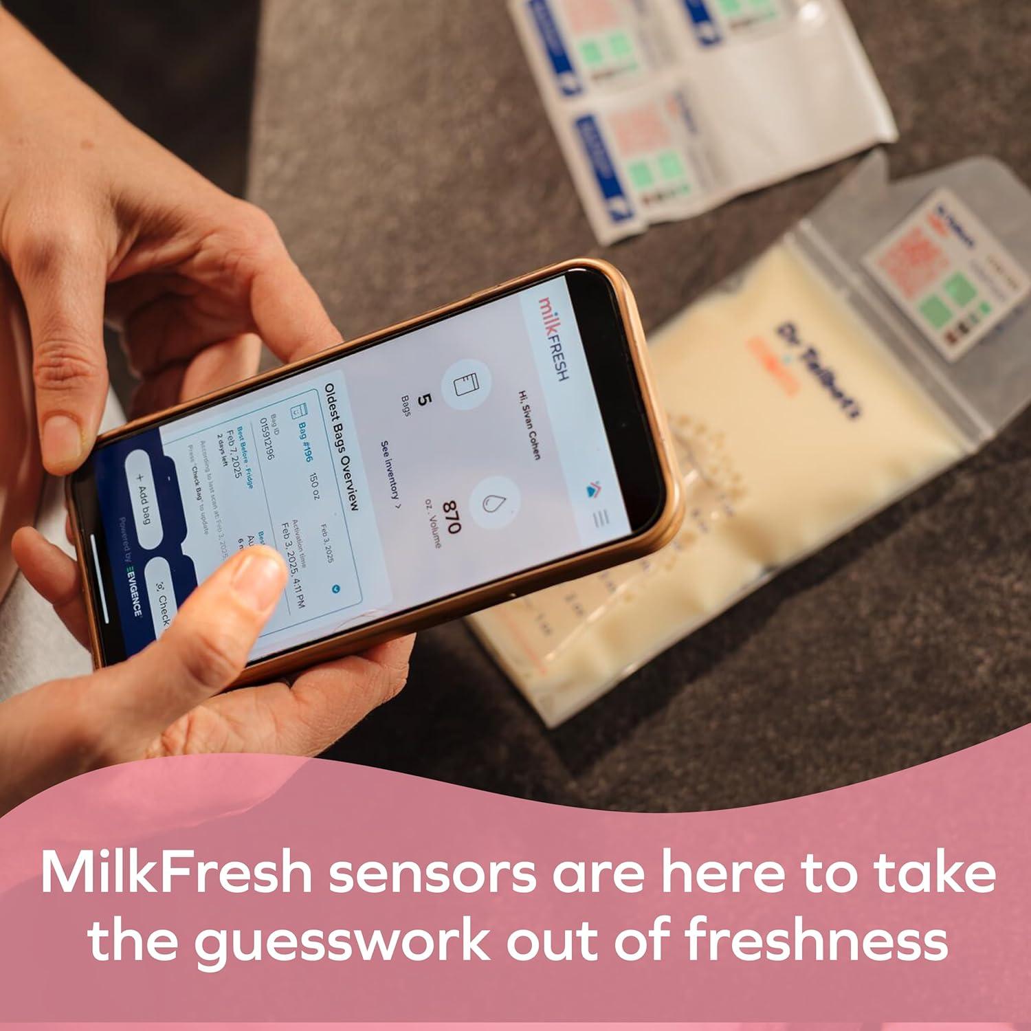 Sensores de Frescura de Leche Materna Dr. Talbot - 20 unidades