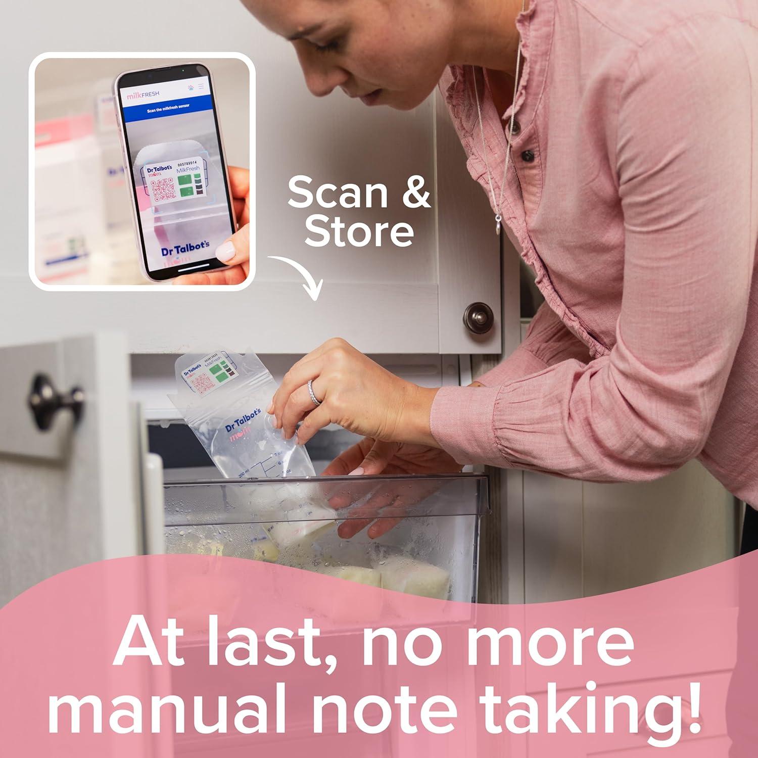 Sensores de Frescura de Leche Materna Dr. Talbot - 20 unidades