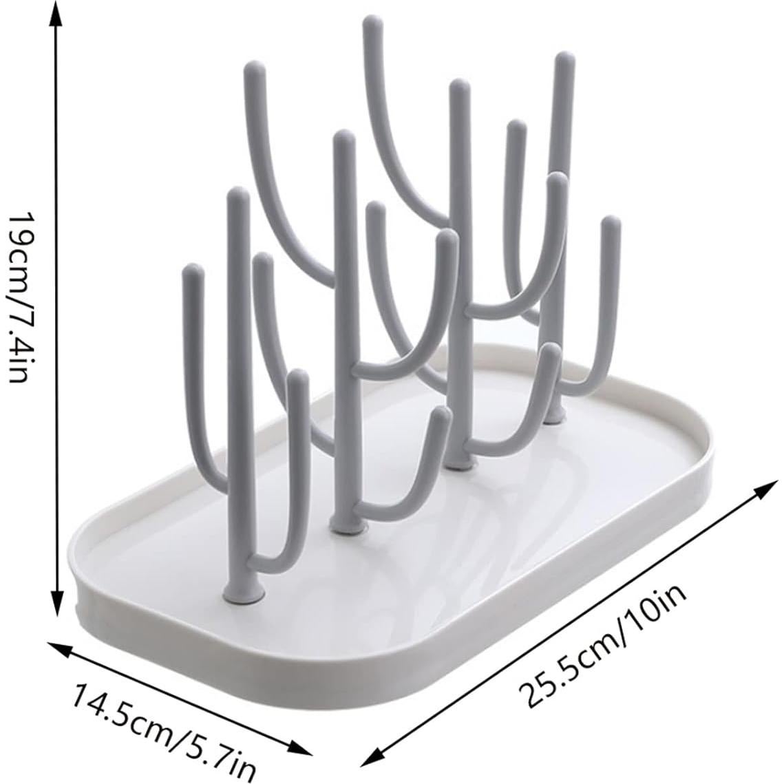 Soporte para Secado de Biberones Beige - Diseño Creativo Rama