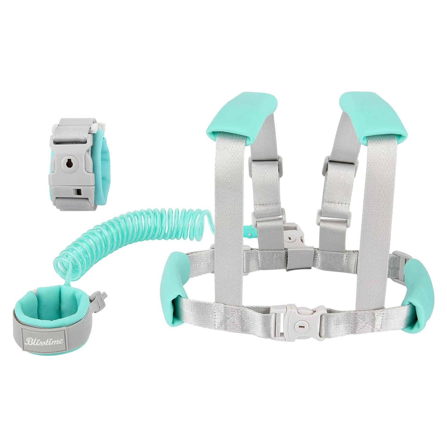 Correa Antipérdida para Niños Blisstime 2 en 1 Verde Menta