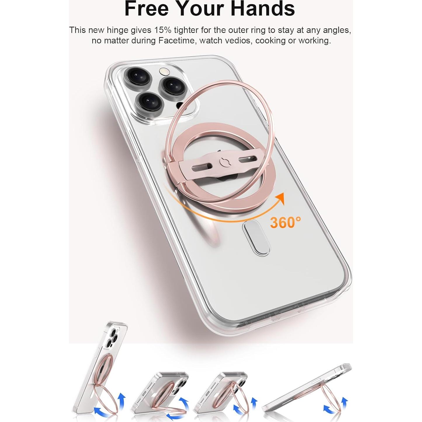 Soporte para Teléfono EWA MagOne 2da Gen Rosa Magnético