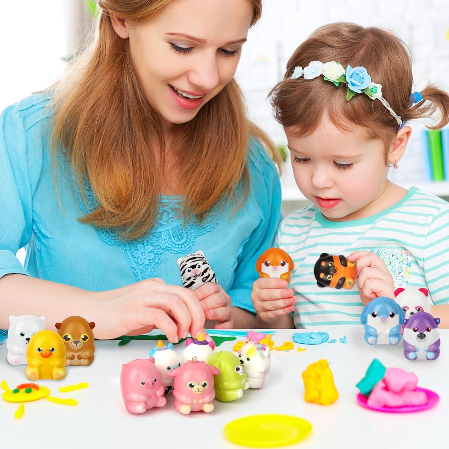 20PCS Juguetes Squishy Animales Atiloy Alivio Estrés