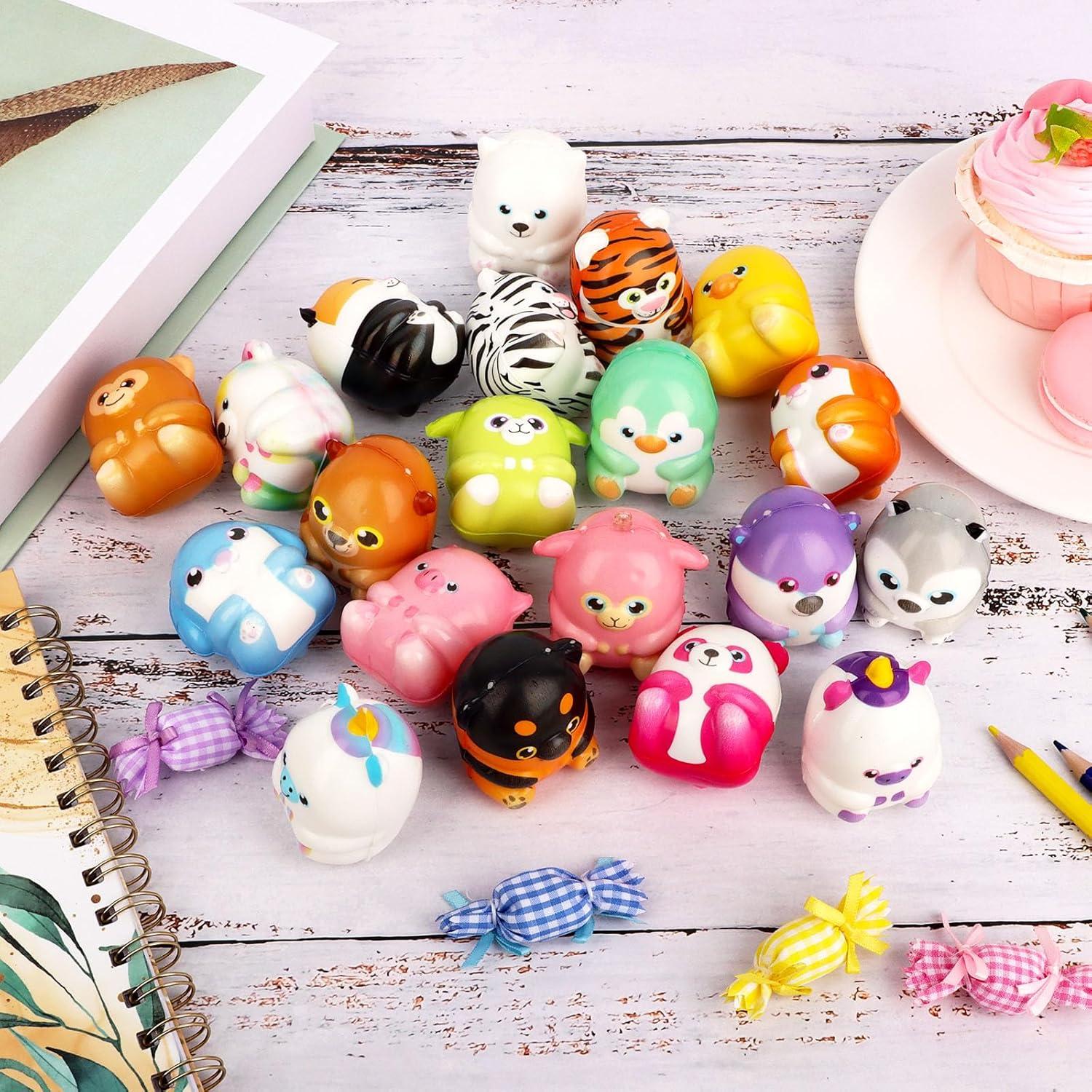 20PCS Juguetes Squishy Animales Atiloy Alivio Estrés