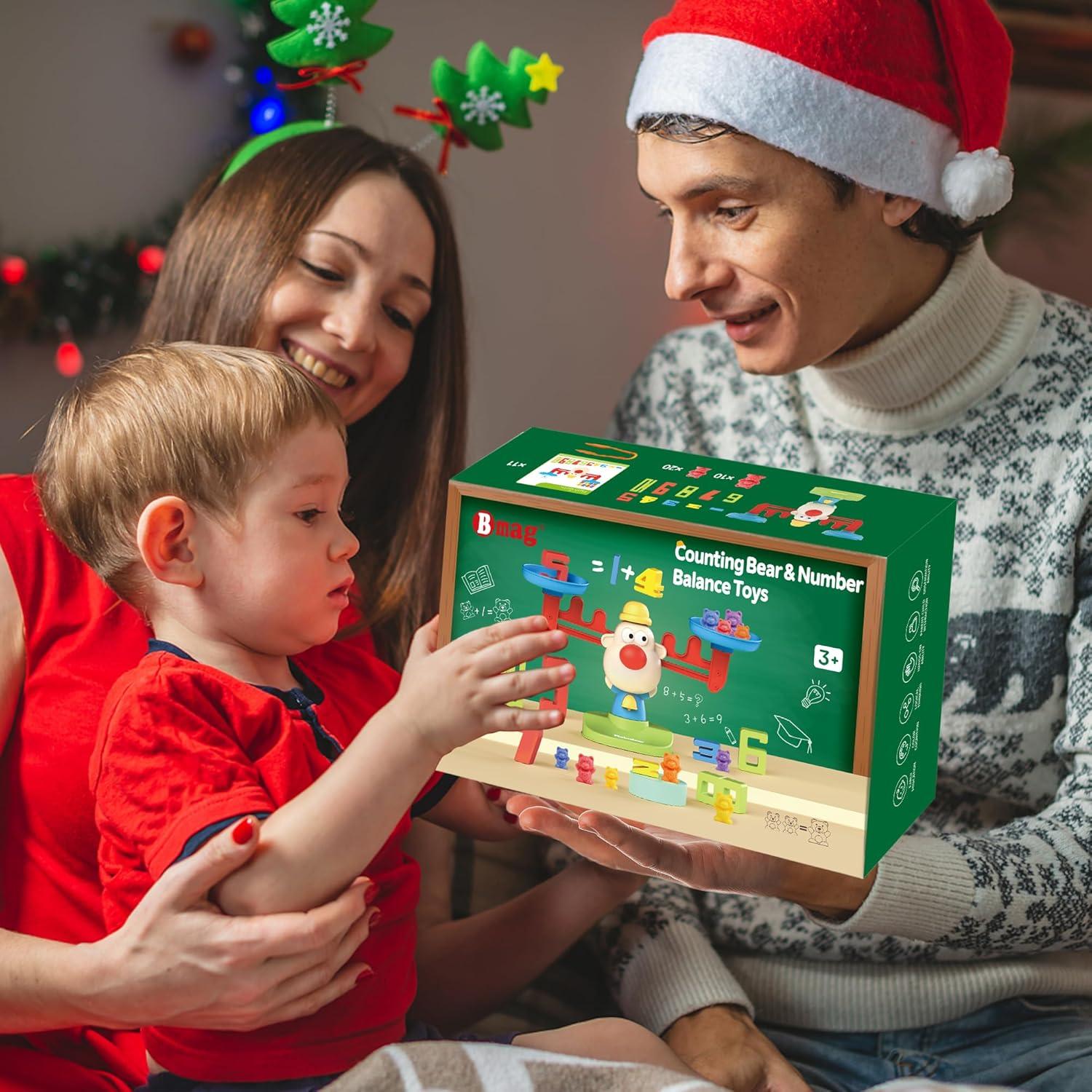 Juego de Matemáticas Bmag Balance 30 Osos y 10 Números