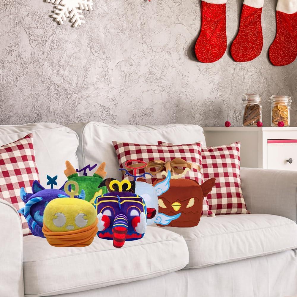 Juguete de Peluche Blox Frutas Wqzlyg Zenitsu 6 Piezas