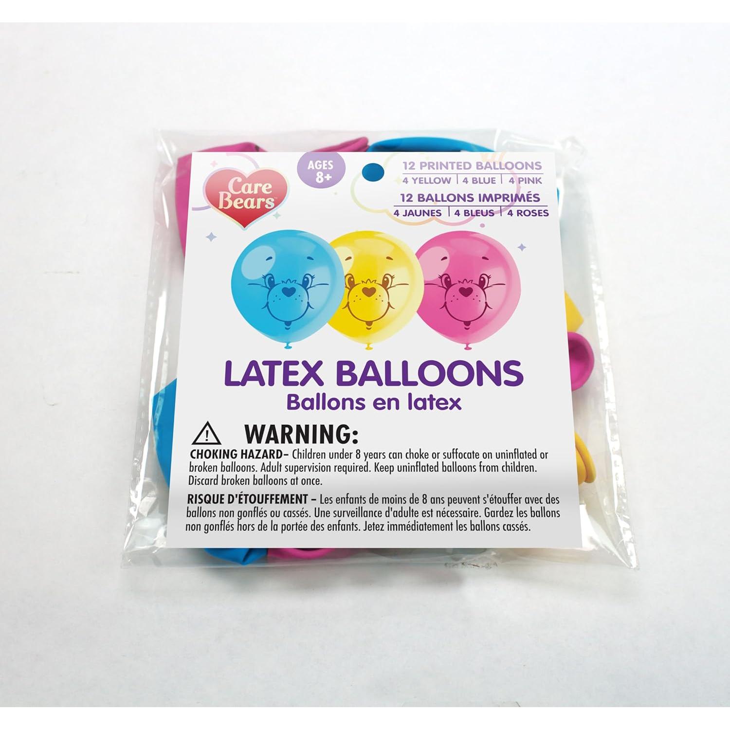 Juego de Globos de Láttex Care Bears Set 12 Piezas Coloridos