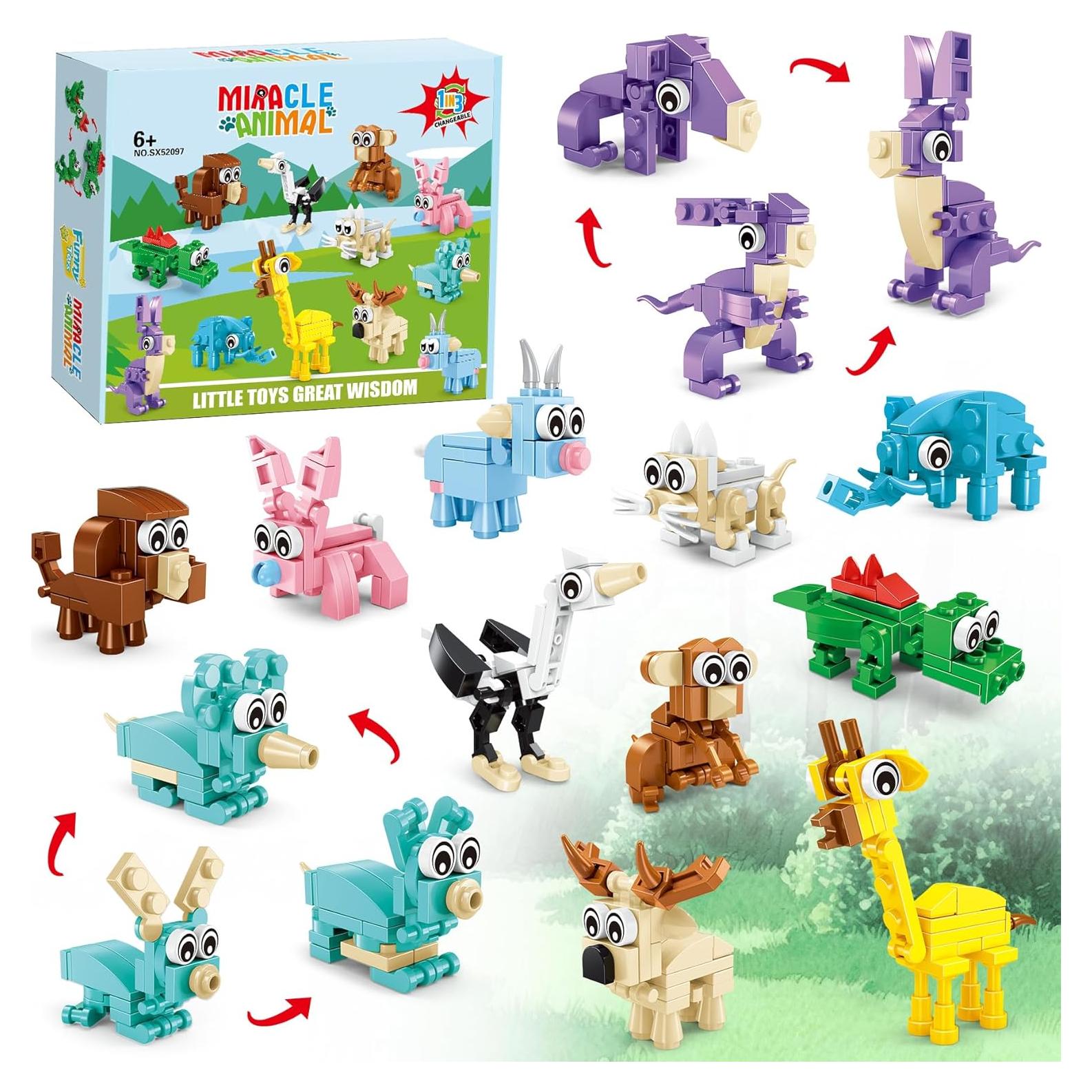 Bloques de Construcción Animales Marinos 12 Piezas SHANTOU