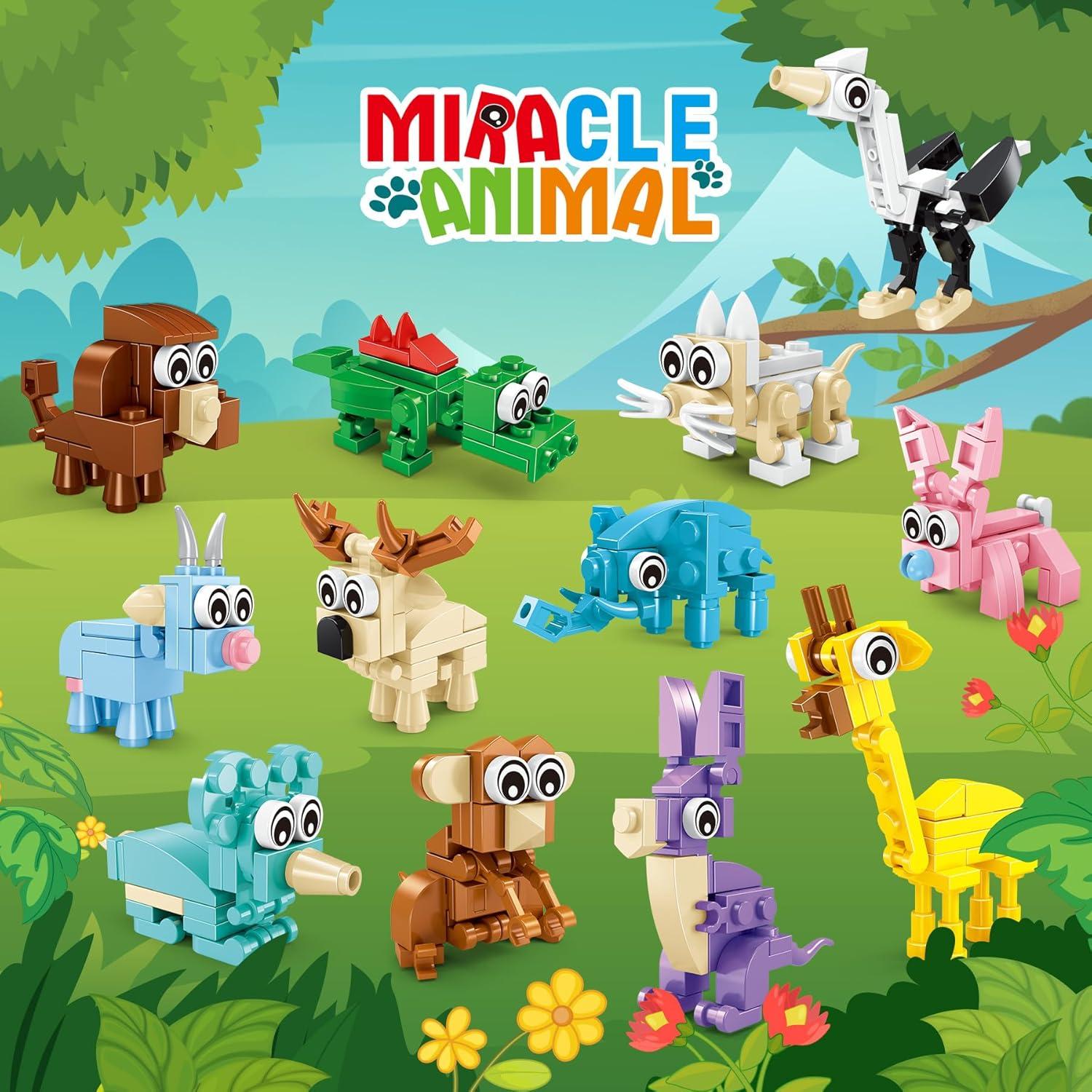 Bloques de Construcción Animales Marinos 12 Piezas SHANTOU