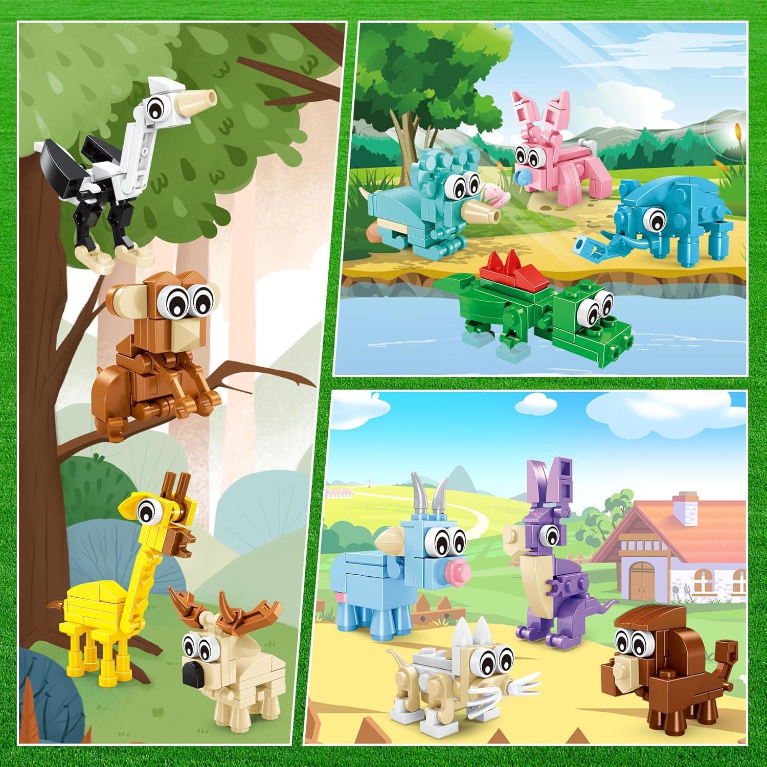 Bloques de Construcción Animales Marinos 12 Piezas SHANTOU