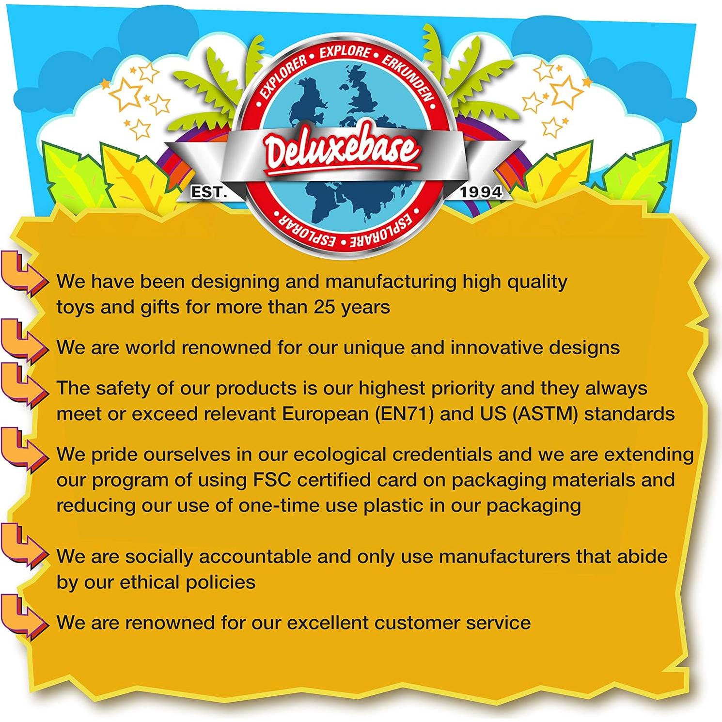 Juego de Jacks Deluxebase Dino - 8 Jacks y Pelota Rebotadora