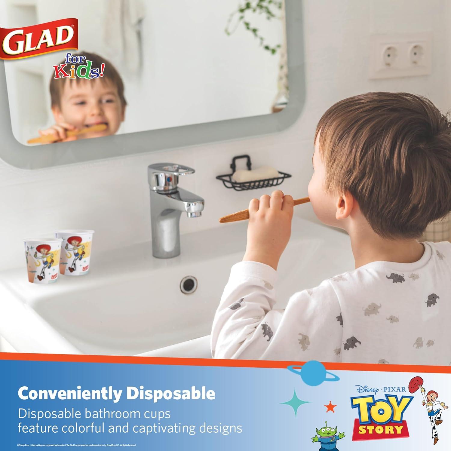 Vasos de Papel Desechables Glad Toy Story 24 Unidades 89.79 ML