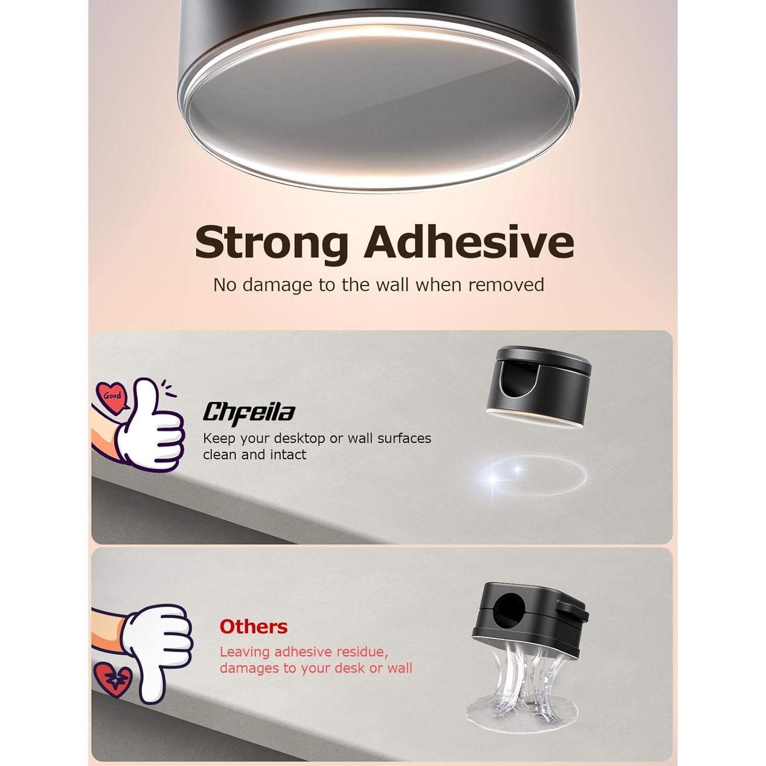 Organizador de Cables 9 Paquetes Chfeila Negro 360° Rotación