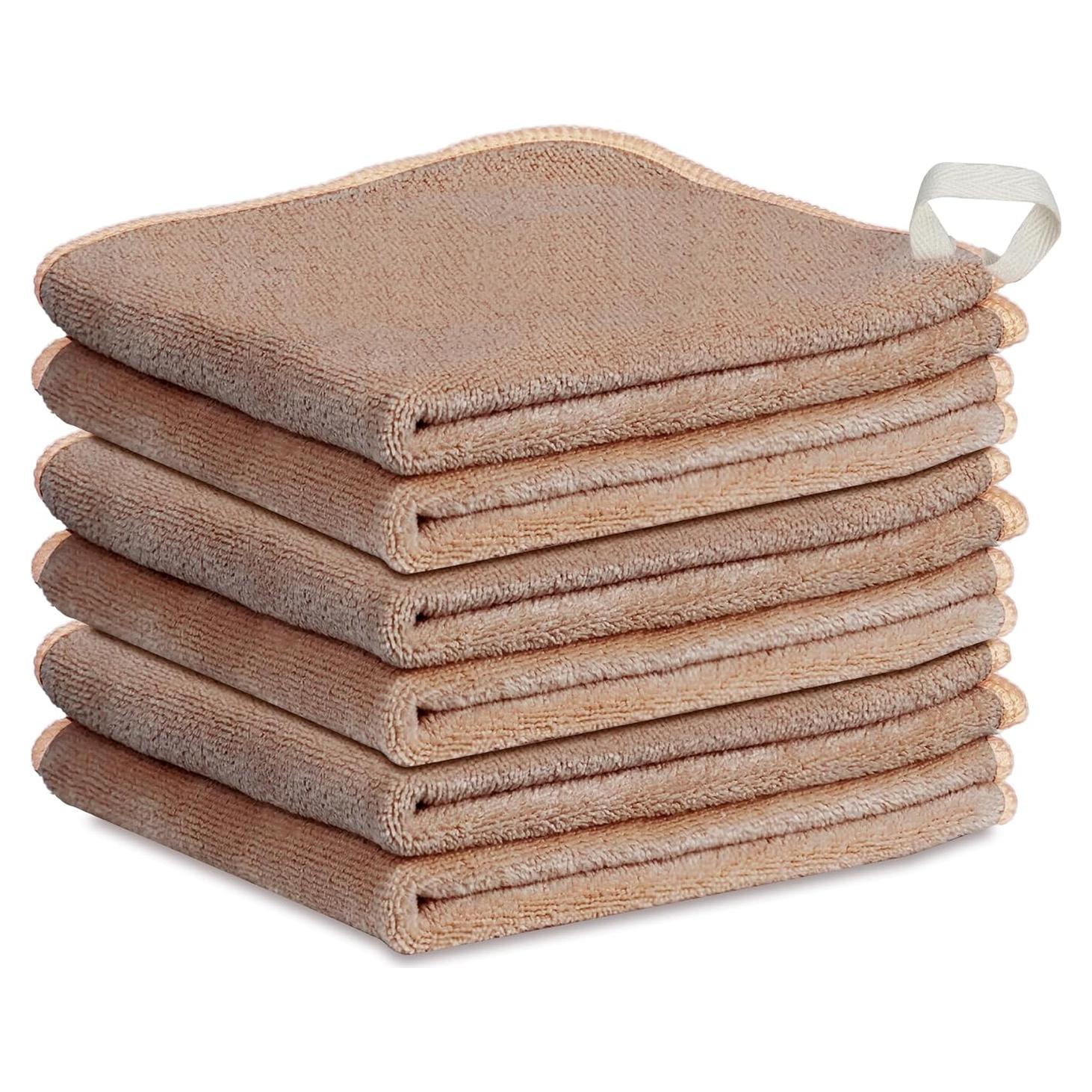 Paños Desmaquillantes Reutilizables Nugilla 30x30 cm, 6 Unidades