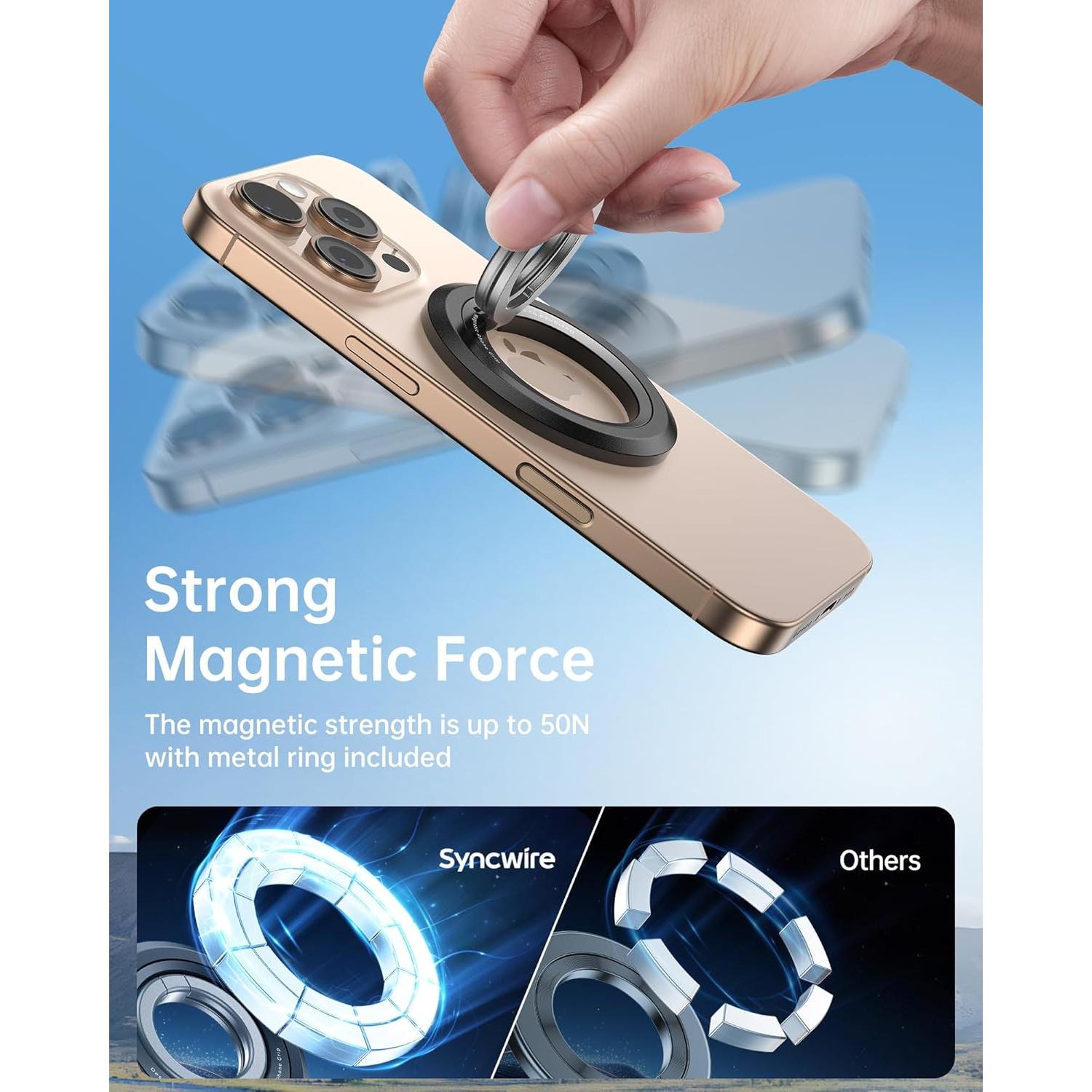 Soporte Magnético para Teléfono Syncwire MagSafe 360° Ajustable