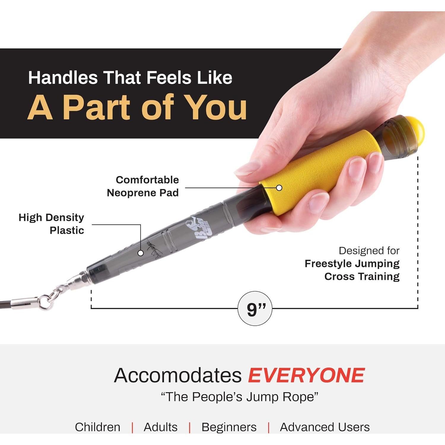 Cuerda de Salto Buddy Lee Rope Master 2.74m Ajustable