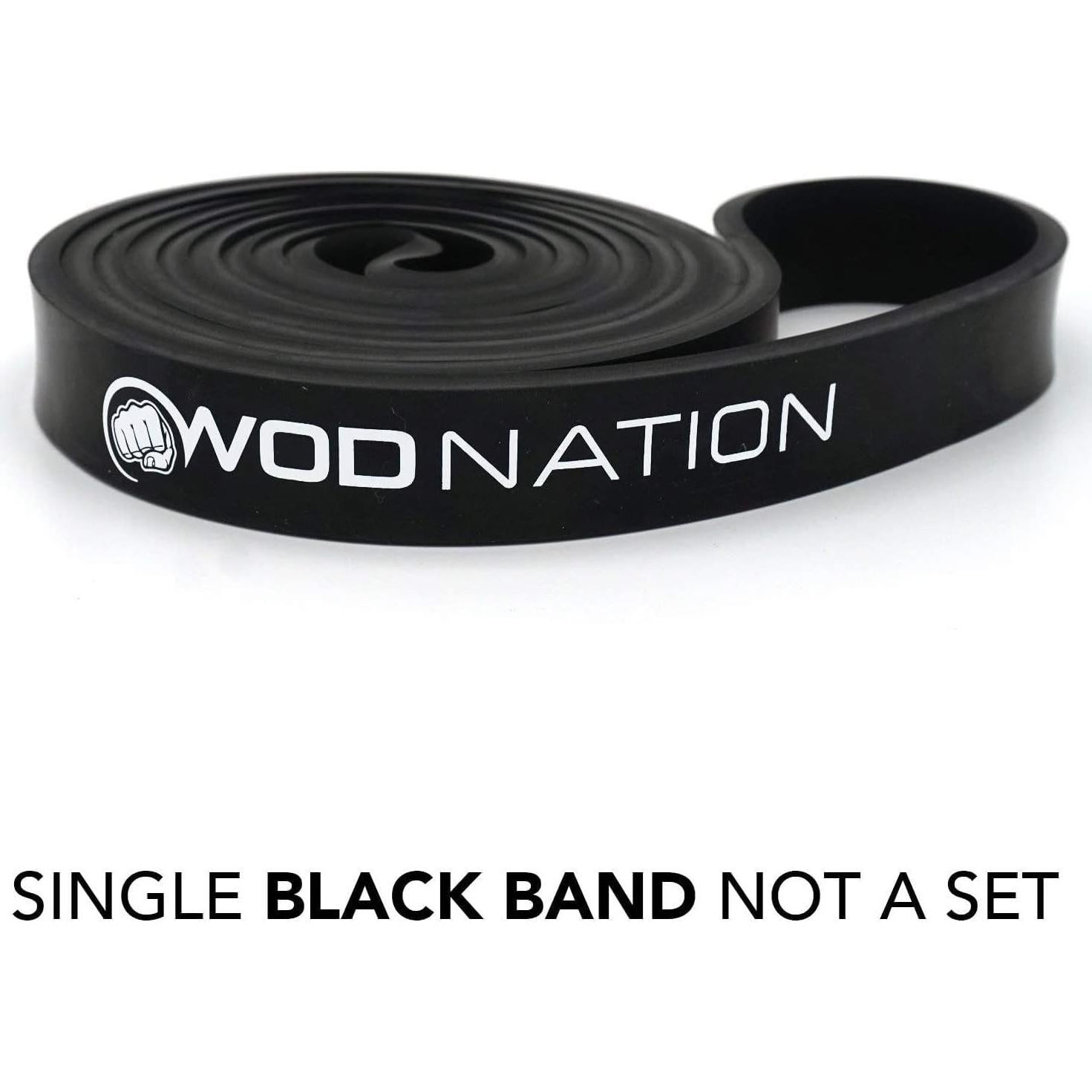 Banda de Resistencia WOD Nation Negra 30-60 lbs 41"