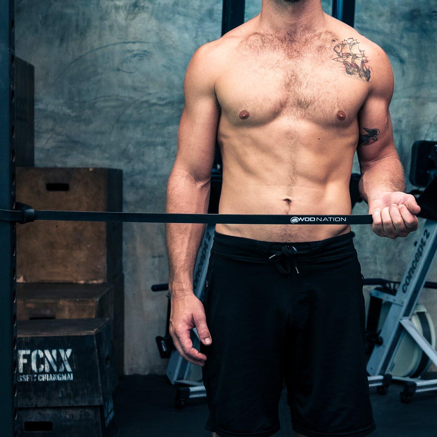 Banda de Resistencia WOD Nation Negra 30-60 lbs 41"