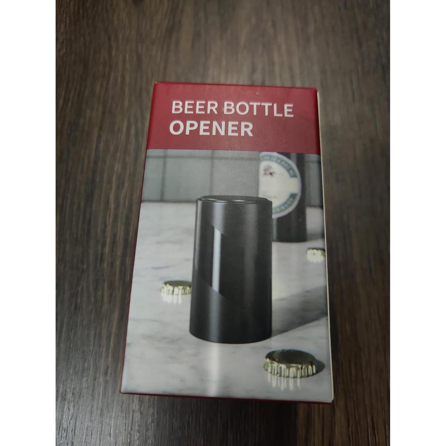 Abrebotellas Automático YUDANSI de Acero Inoxidable Negro