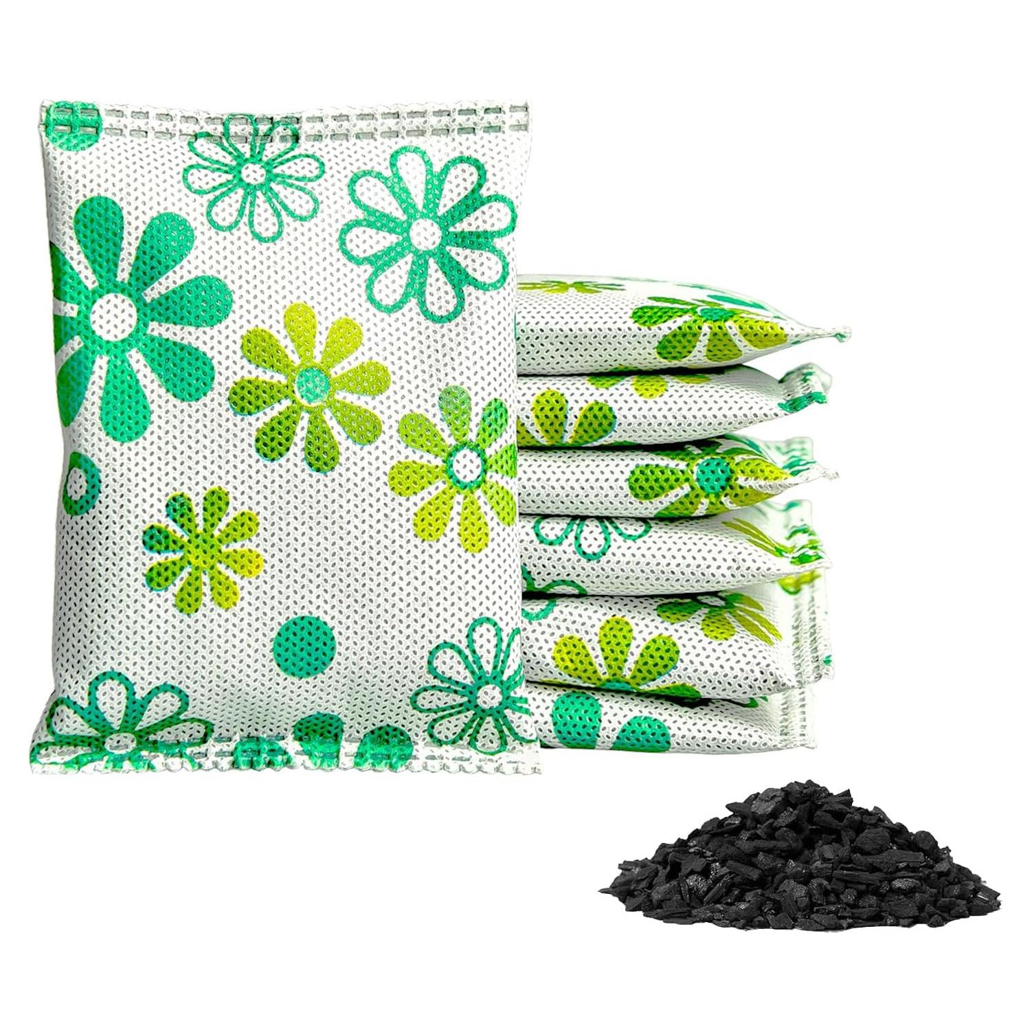 Paquete de 12 Absorbentes de Olores KaiCarnte 50g Carbón Activado