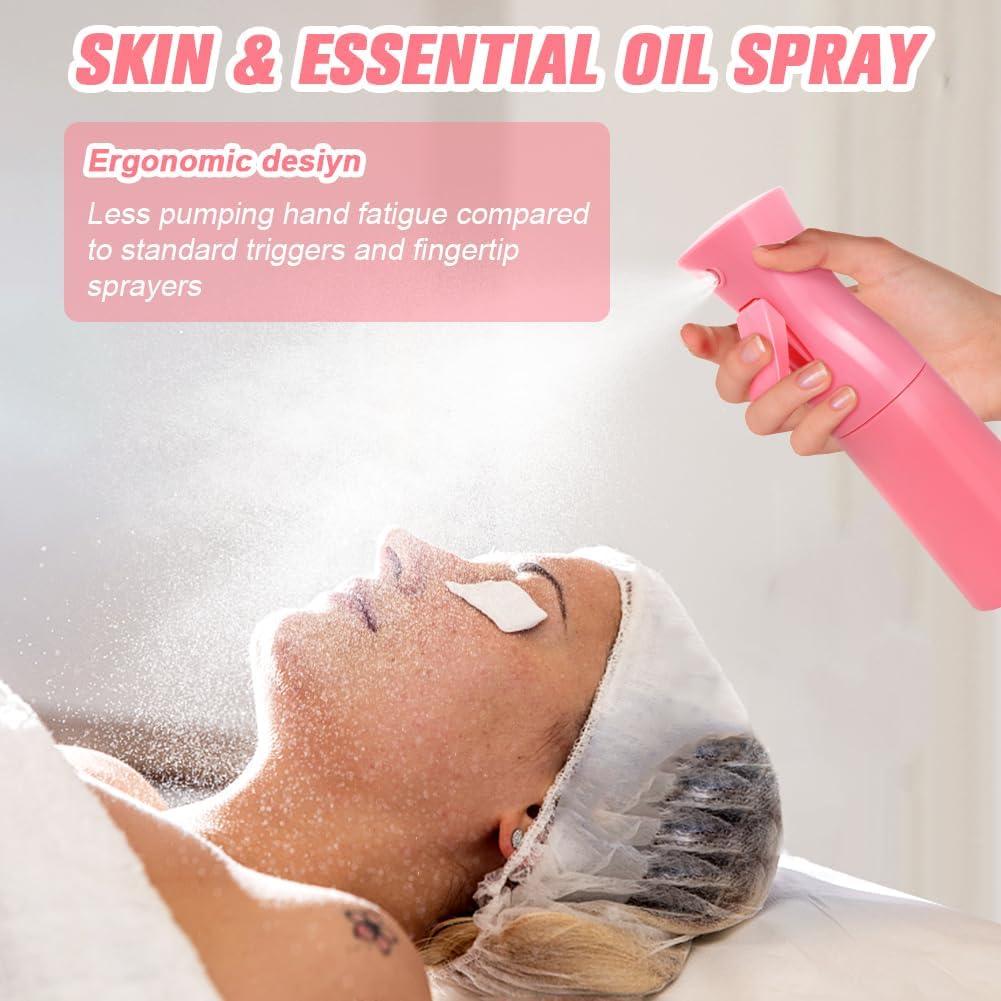 Botella de Spray Continua XSBAIHUO 200ml Rosa Reutilizable