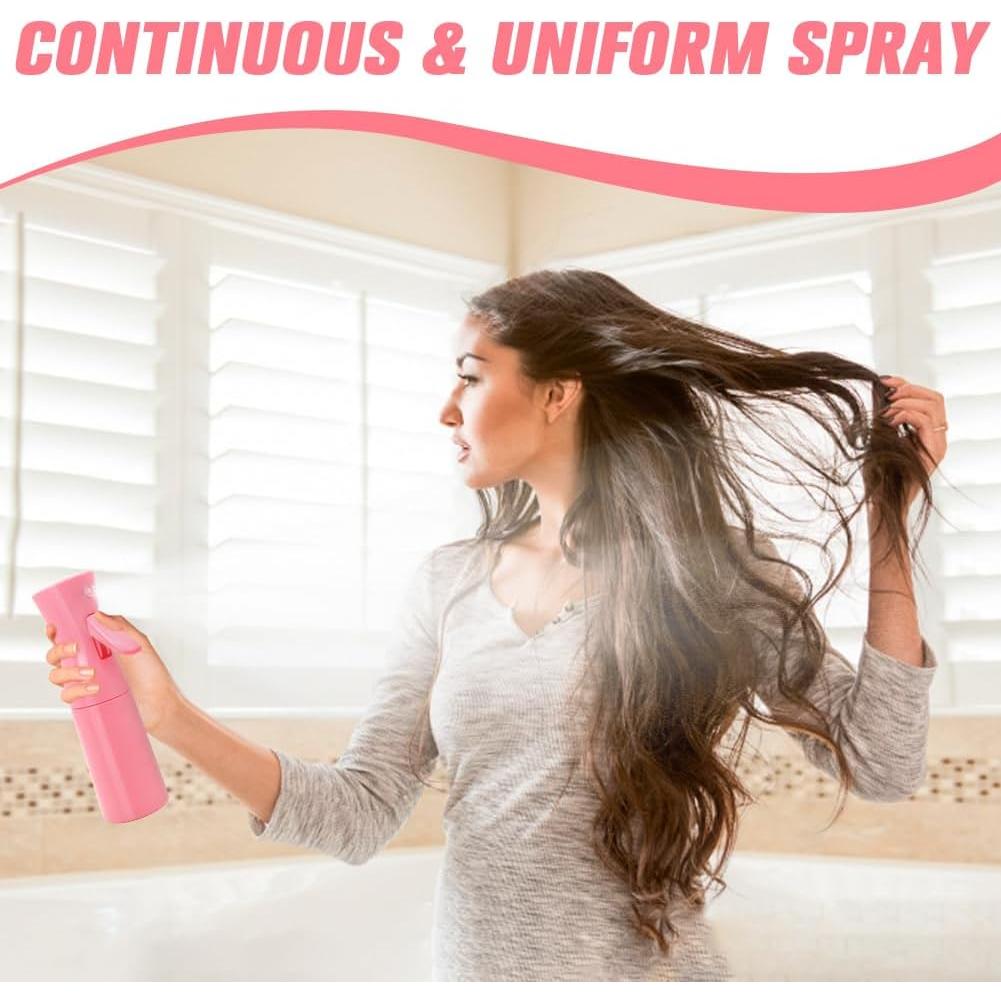 Botella de Spray Continua XSBAIHUO 200ml Rosa Reutilizable