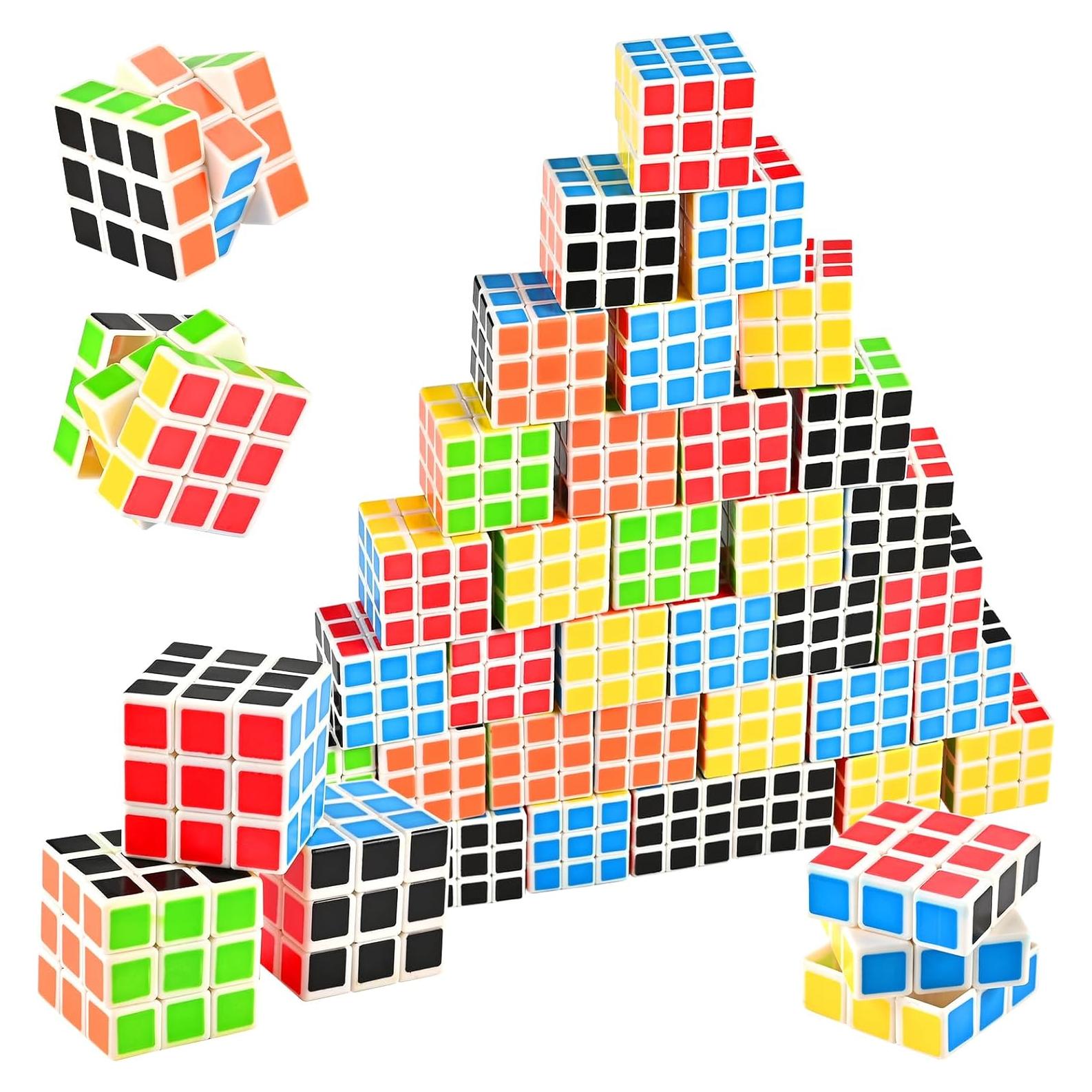 Set de 40 Mini Cubos Puzles GOLDGE 3x3 3.0cm - Regalos Divertidos