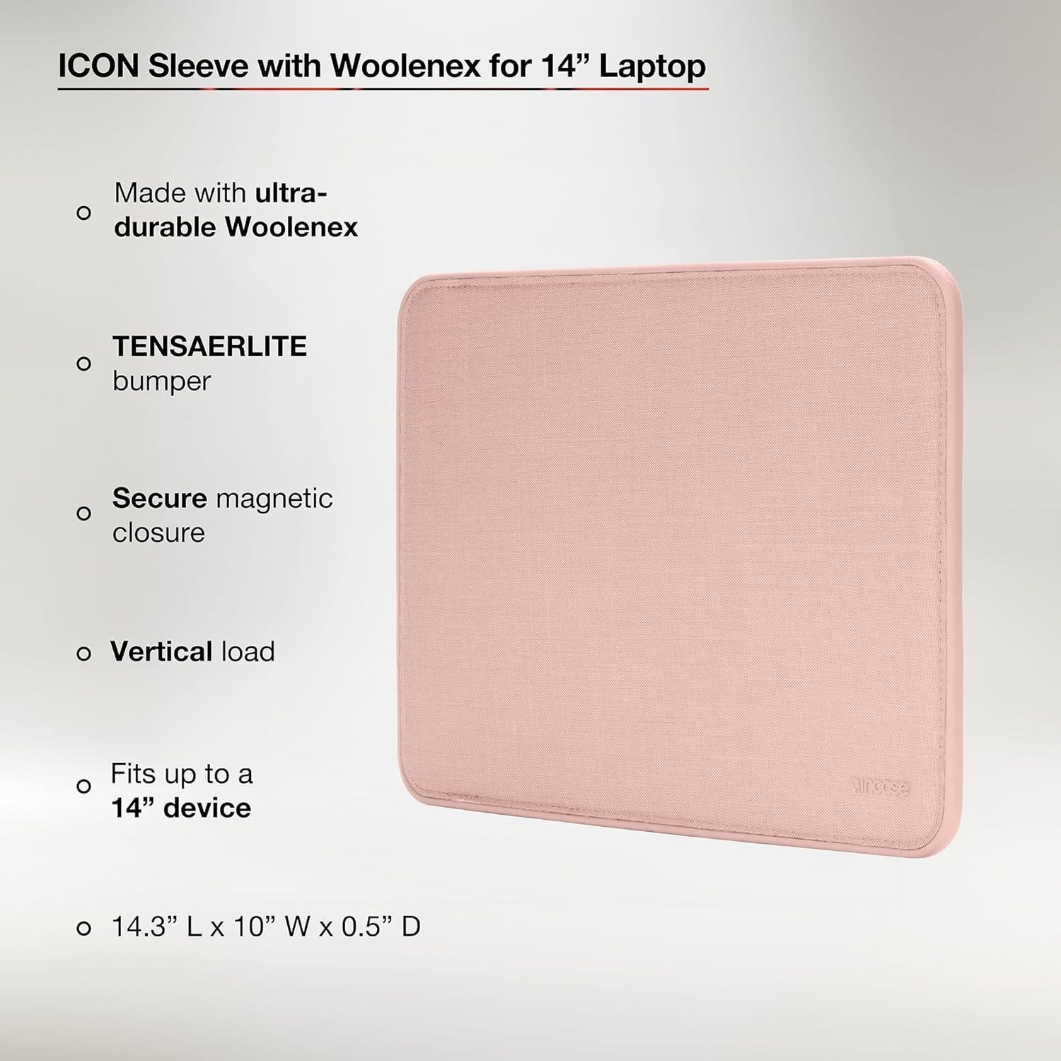 Funda Incase ICON para MacBook Pro 14" Rosa - Ajuste Perfecto