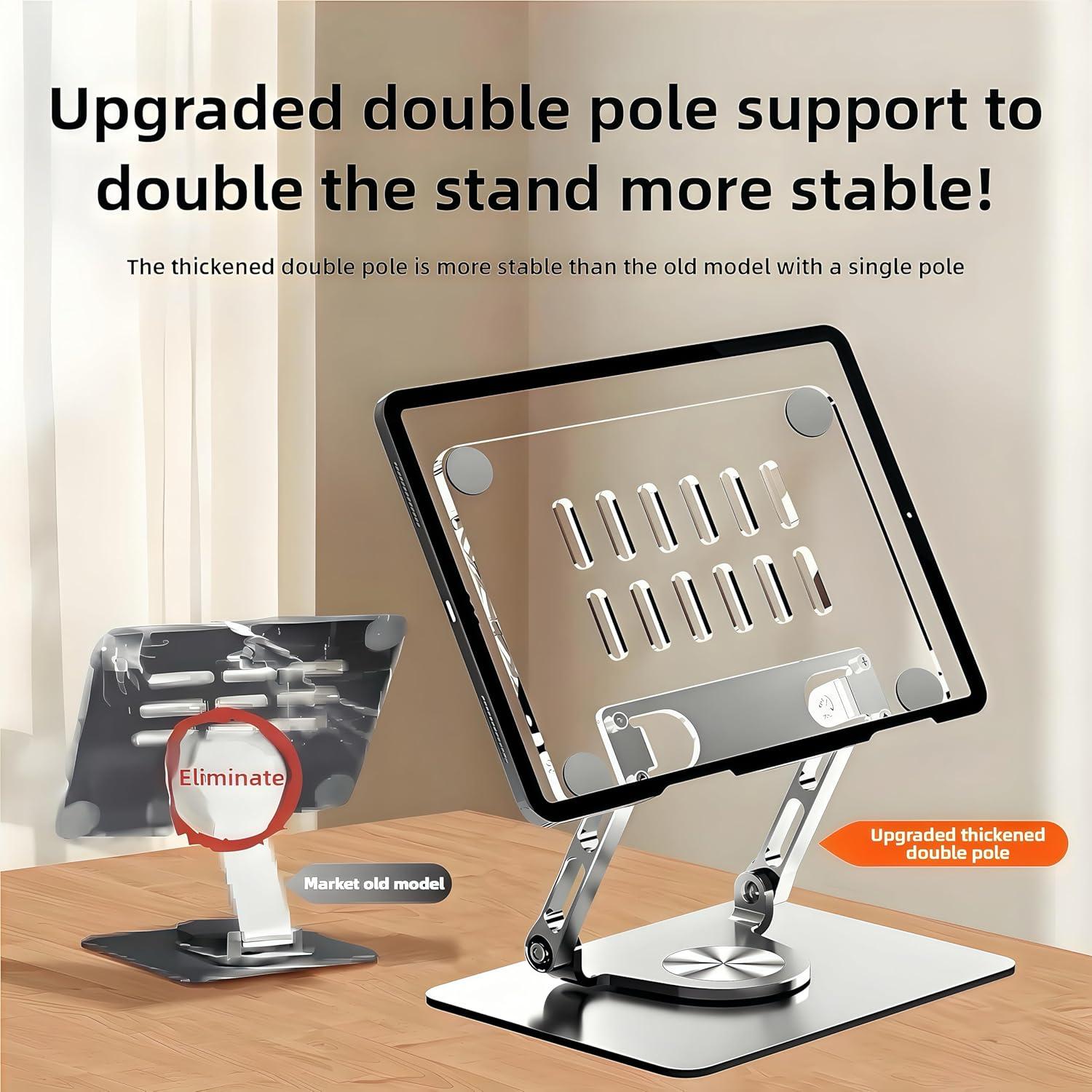 Soporte Ajustable para Tableta Craftreasure 360° Acrílico