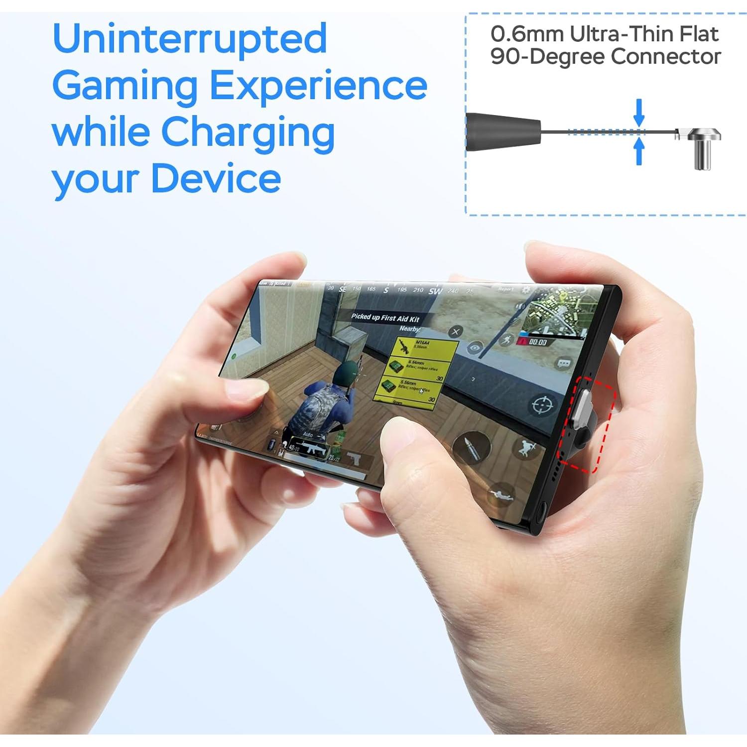 Cable USB C a USB C 30.48cm 60W DBillionDa - Paquete de 2