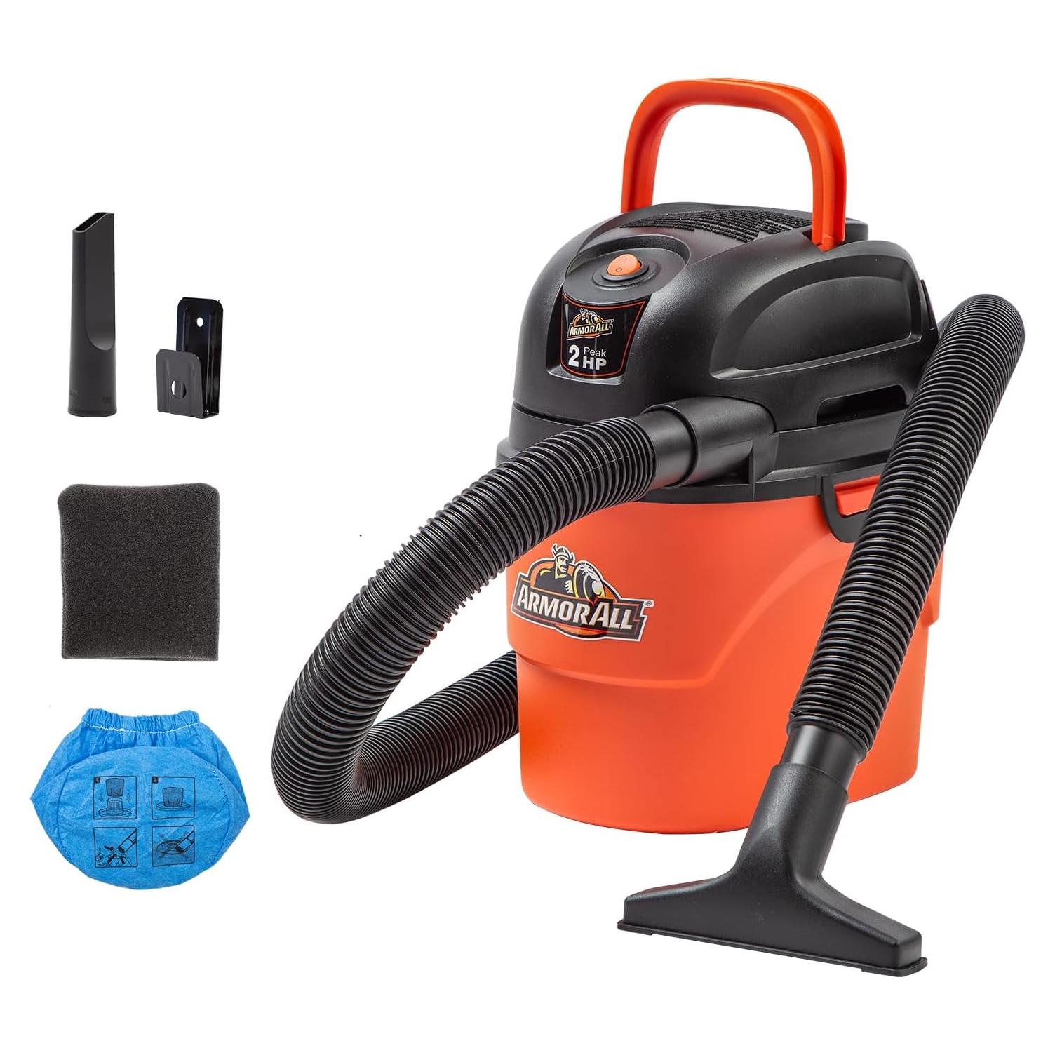 Aspiradora Portátil Húmeda/Seca Armor All AA155 5.68L 2HP