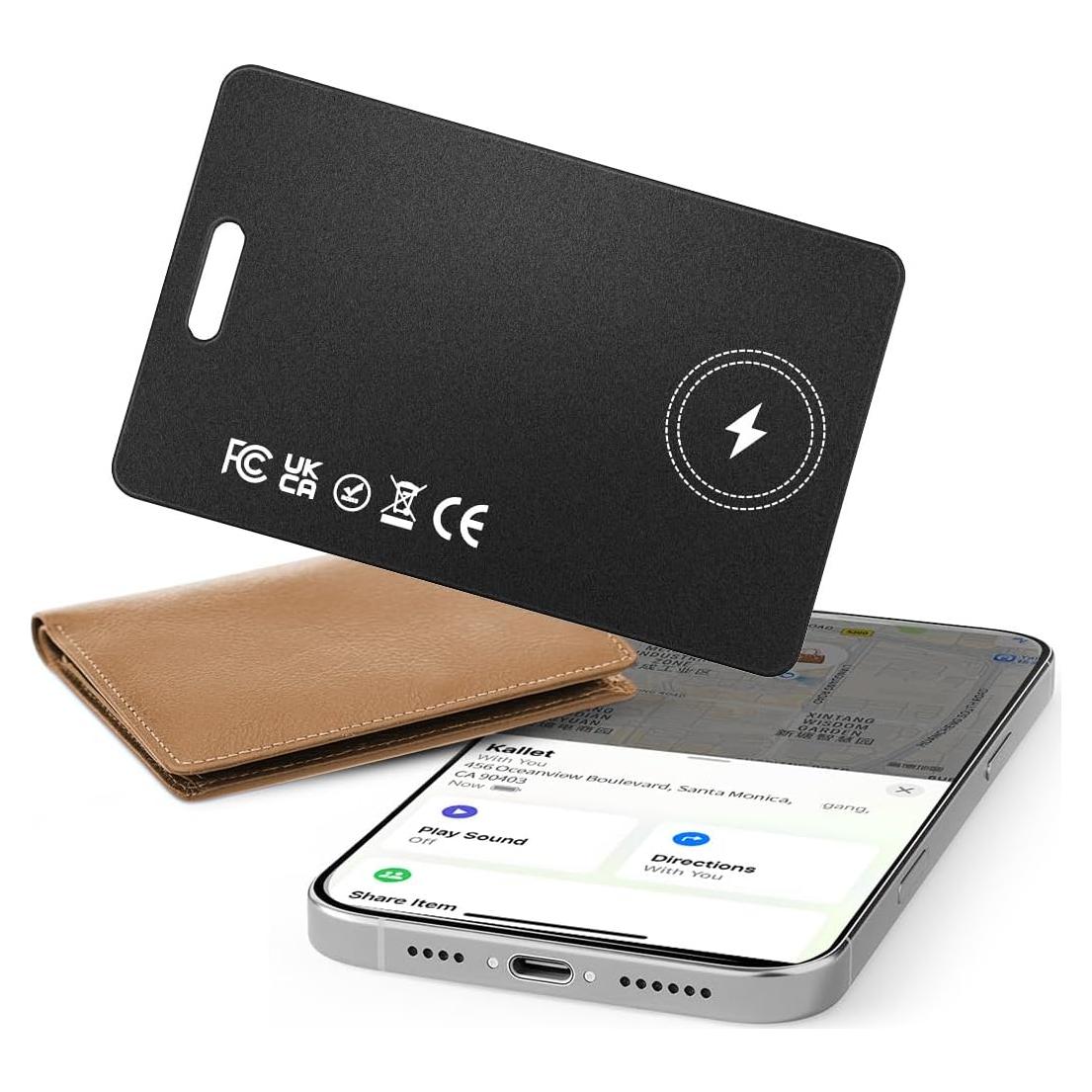 Rastreador Bluetooth FVJ Air-Tag Recargable para iPhone