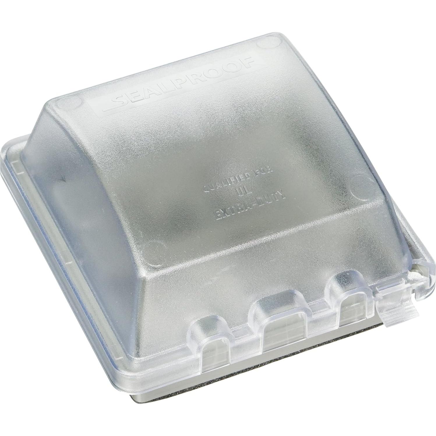 Cubierta Eléctrica 2 Gang Sealproof a Prueba de Climas