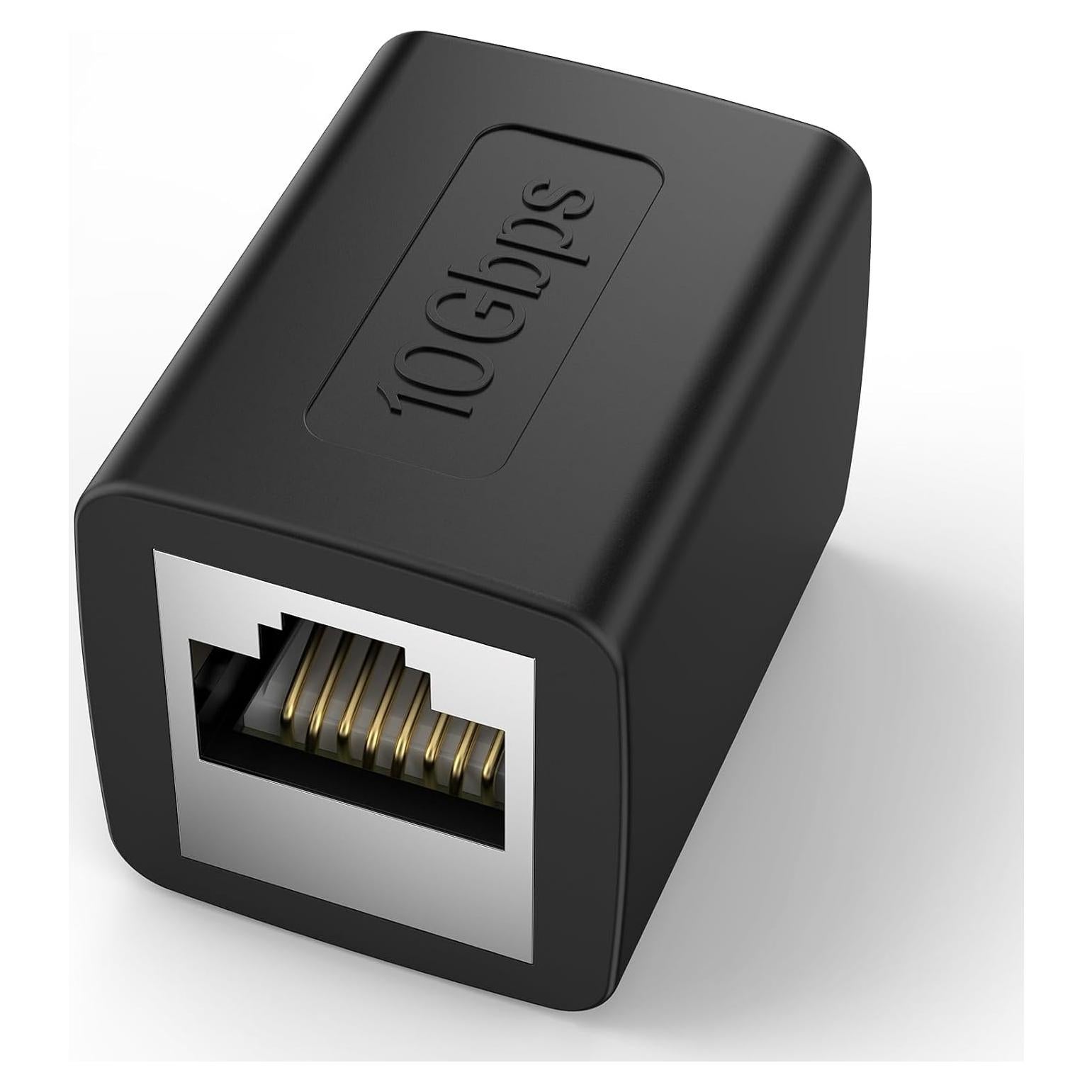 Acoplador Ethernet Hembra a Hembra BIFALE 10Gbps 100m