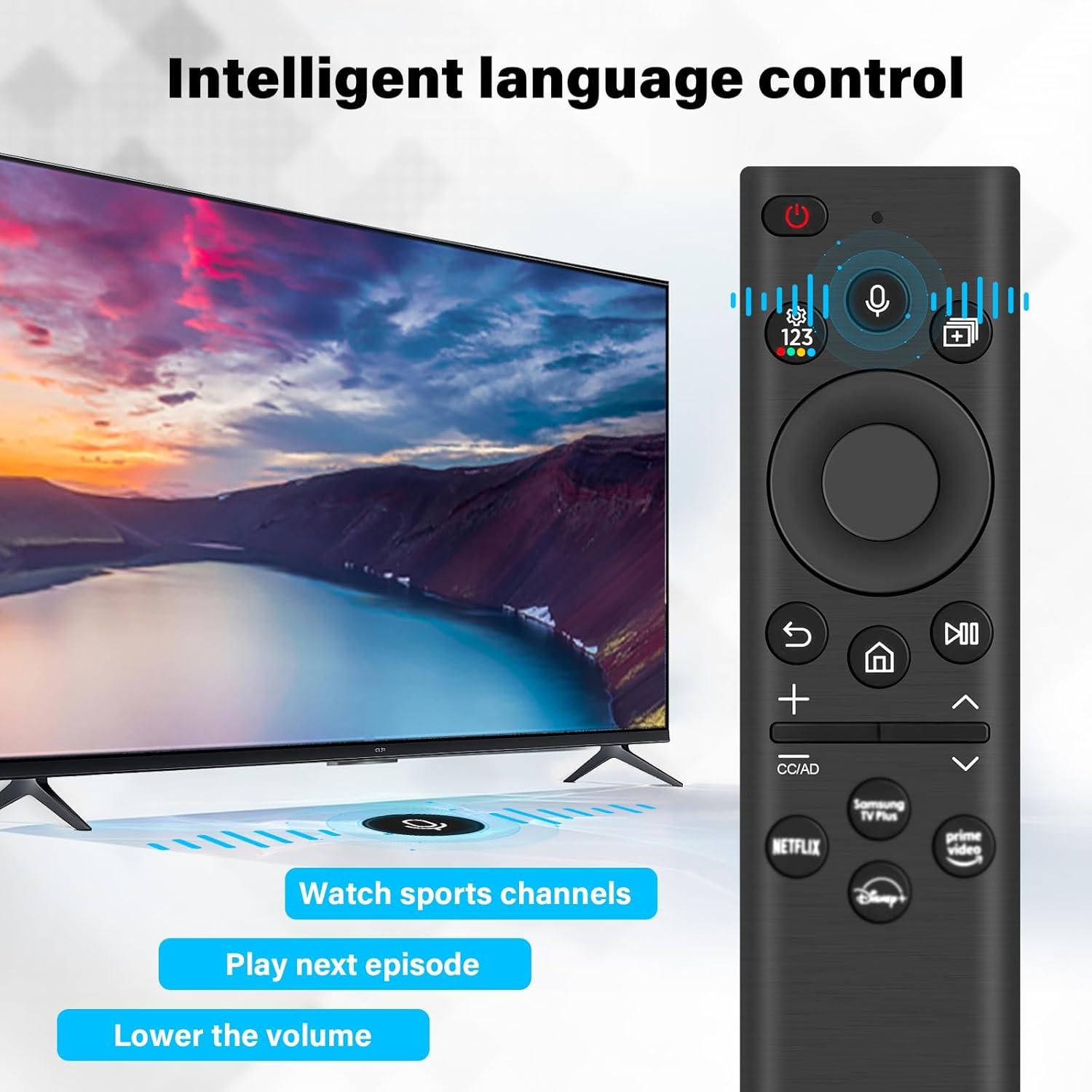 Control Remoto de Voz Solar AYWHP BN59-01385A para TV S-Sung