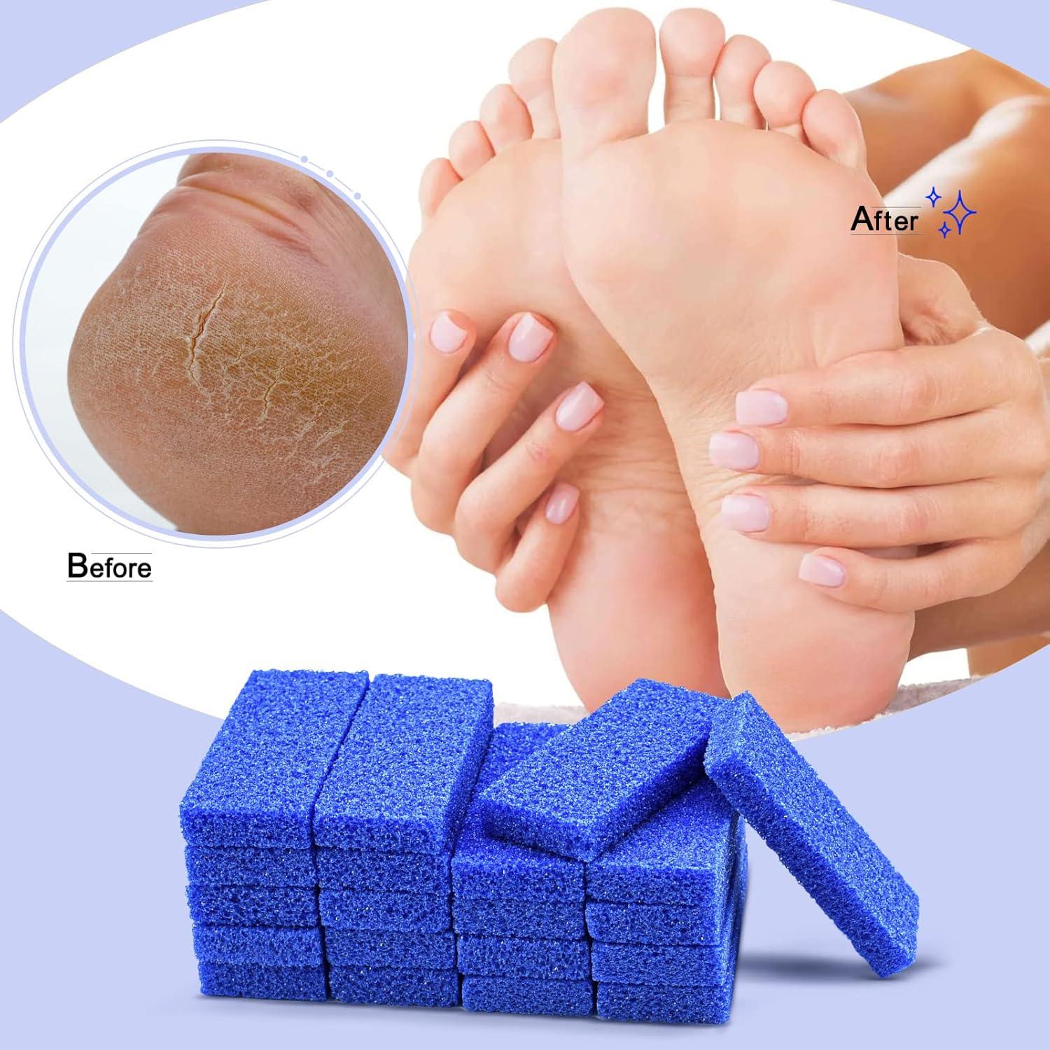 Esponjas desechables exfoliantes para pies SALVMARY 40 piezas