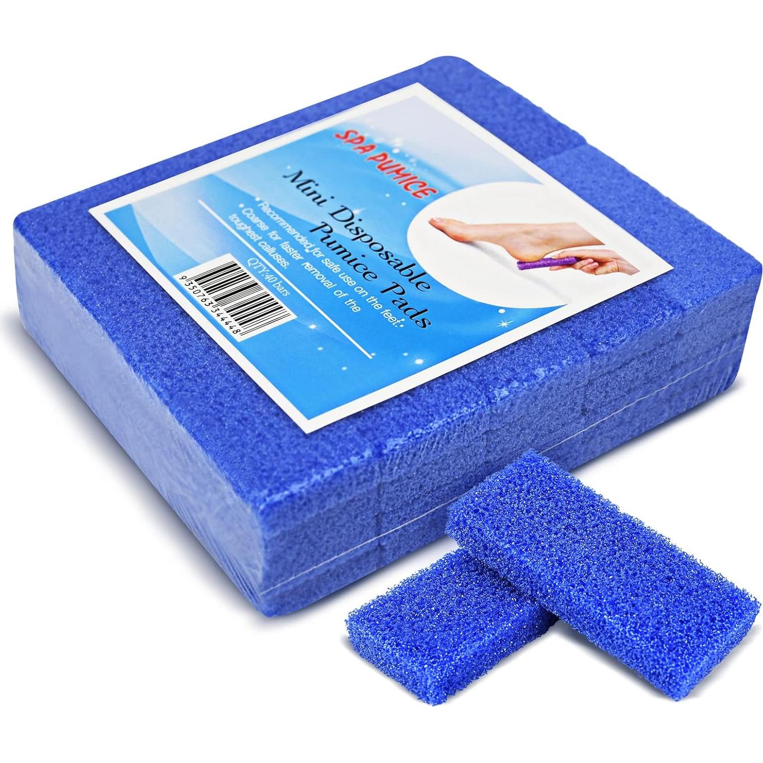 Esponjas desechables exfoliantes para pies SALVMARY 40 piezas