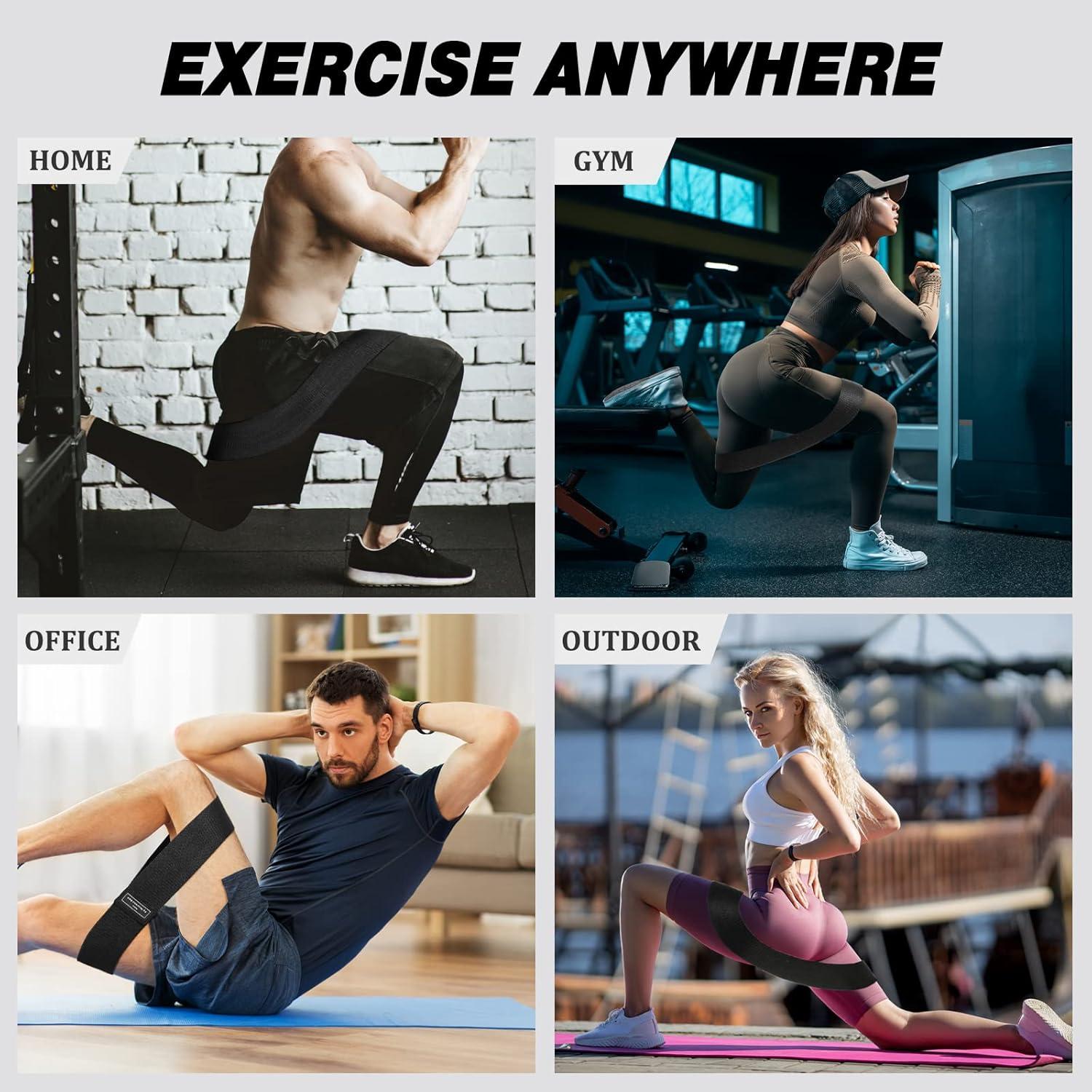 Juego de 12 Bandas de Resistencia Lenwen para Ejercicio