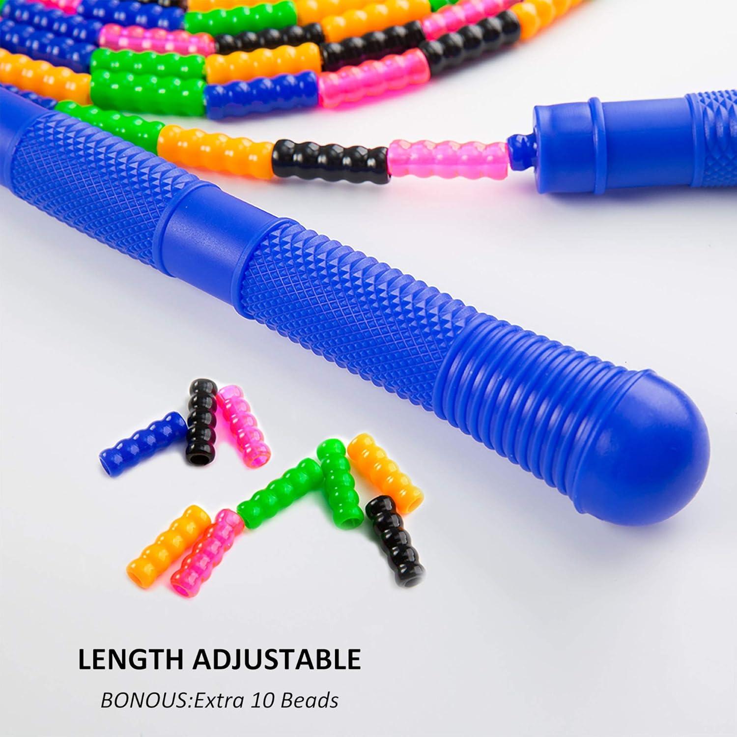 Cuerda de Saltar Doble Holandesa Beprezco 4.88 m Ajustable