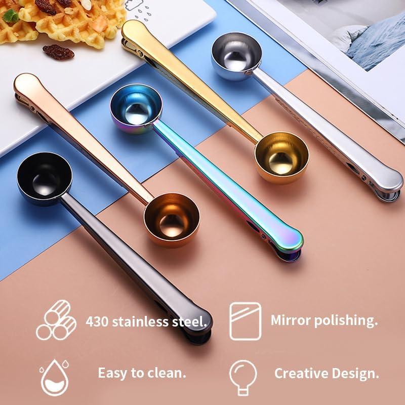 Cuchara Medidora 2 en 1 Acero Inoxidable BJGZ-HC 5PCS