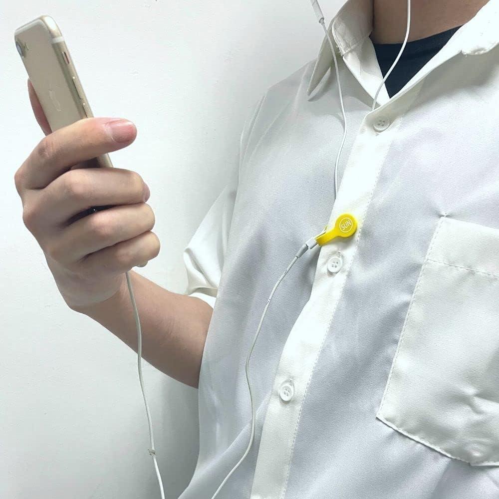 Clips Magnéticos para Cables SUNFICON 7 Piezas Silicona