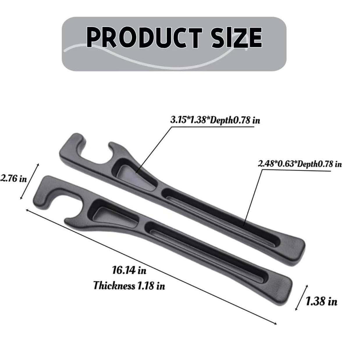 Relleno de Espacio entre Asientos KEEYOYOBE - Marrón, 41x6.5 cm