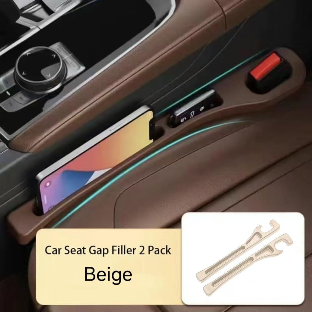 Relleno de Espacio entre Asientos KEEYOYOBE - Marrón, 41x6.5 cm